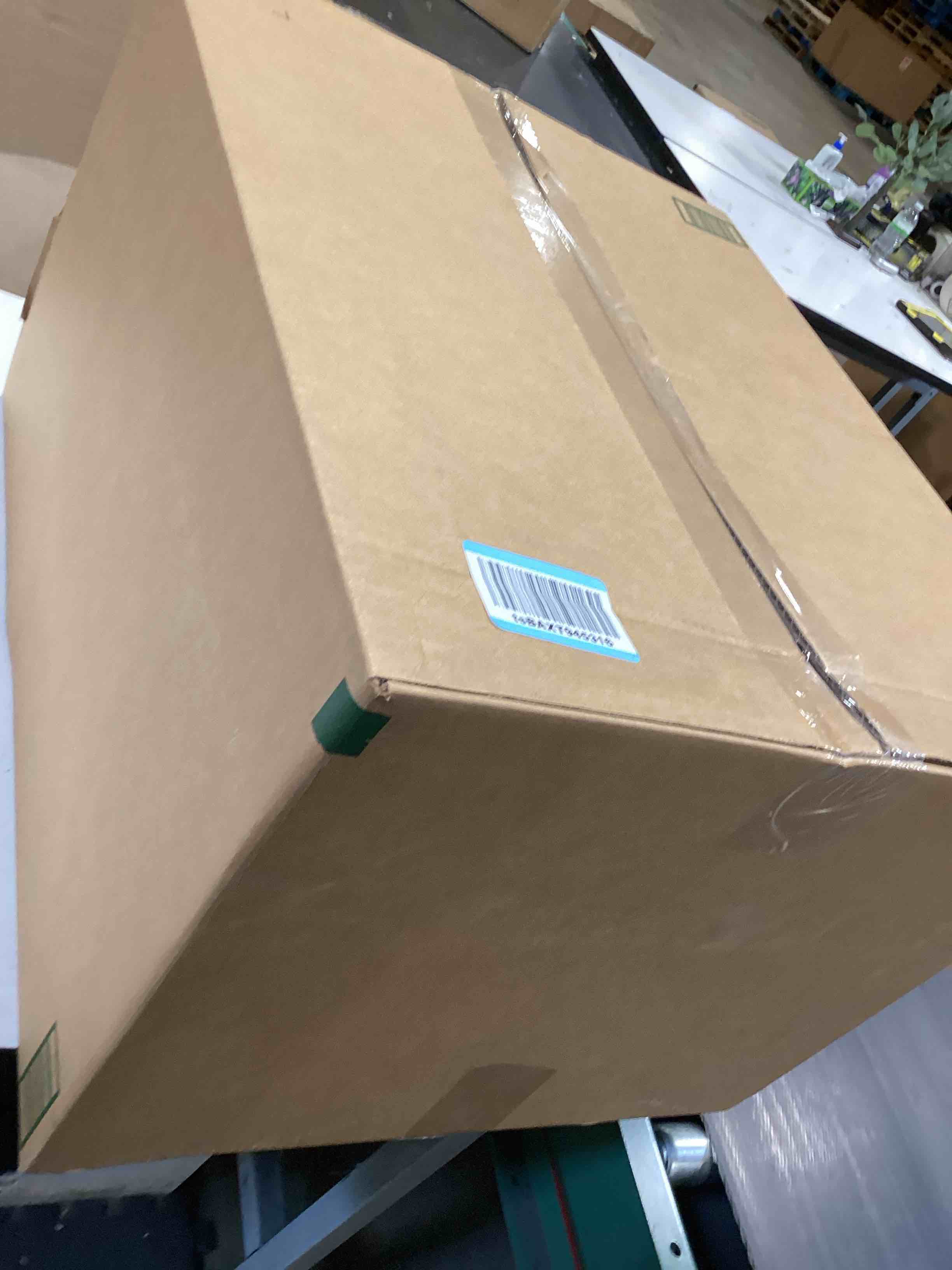 Condition photo showing Good Condition for ink+ivy queen comforter set, boho comforters, breathable cotton bed set, all season modern chenille tufted comforter with farmhouse bedding flare, gifts for woman, white/navy 3 piece comforter set full/queen navy