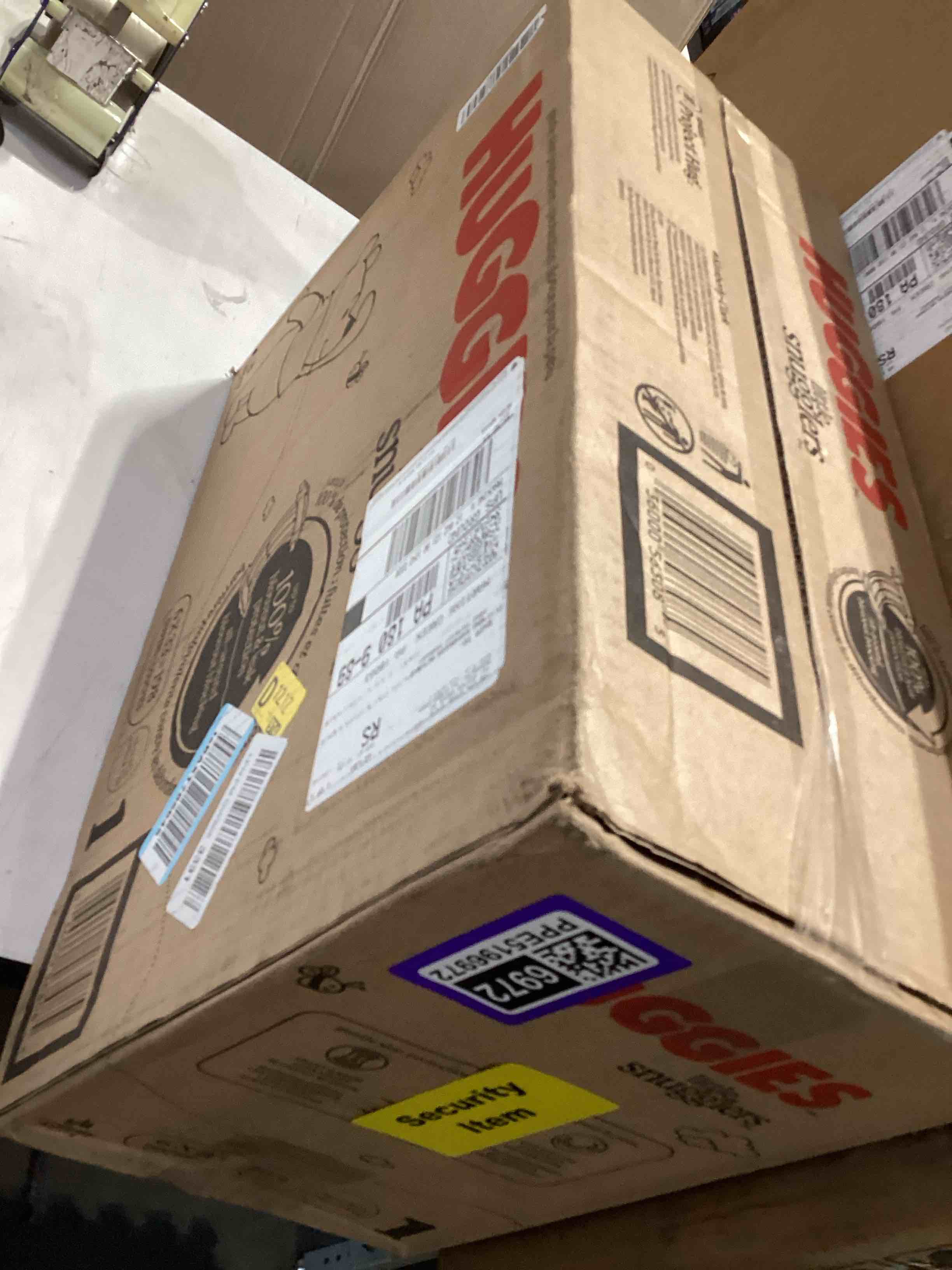 Condition photo showing New/Like New for huggies size 1 diapers, little snugglers diapers, size 1 (8-14 lbs), 198 count (6 packs of 33), packaging may vary