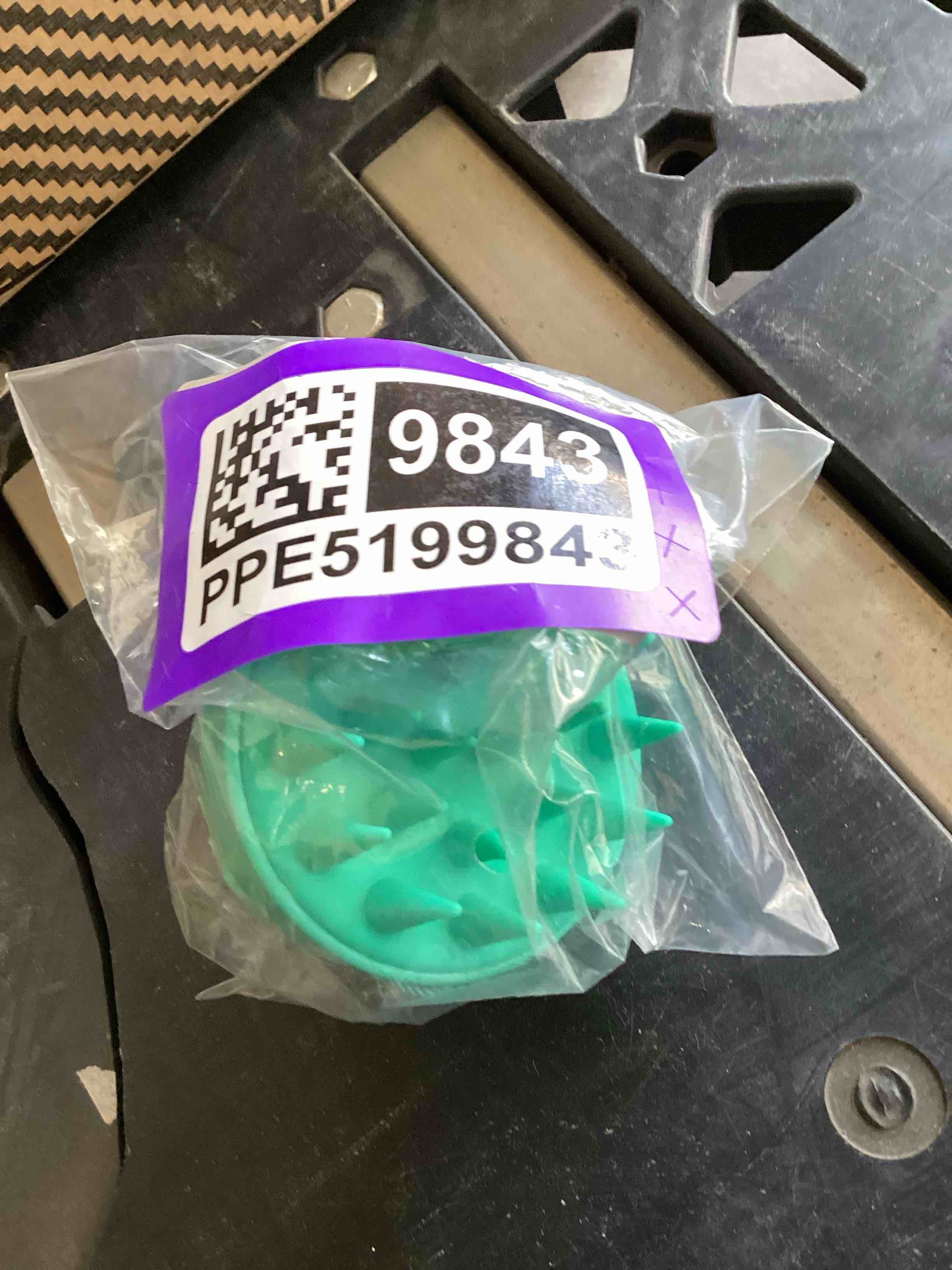 Condition photo showing Brand New for massage shampoo brush, green 