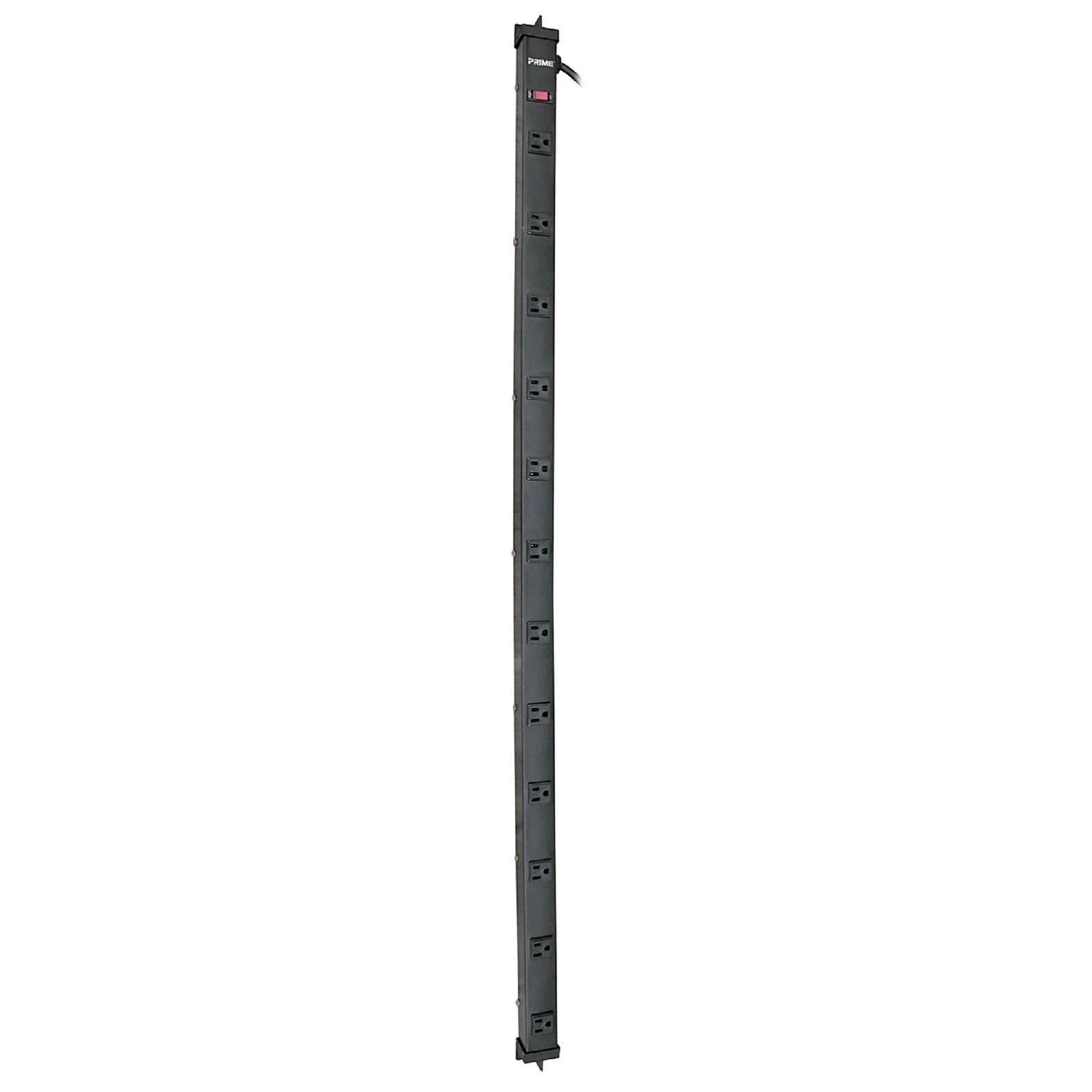 Prime 12-Outlet 4ft Power Strip w/6ft Cord