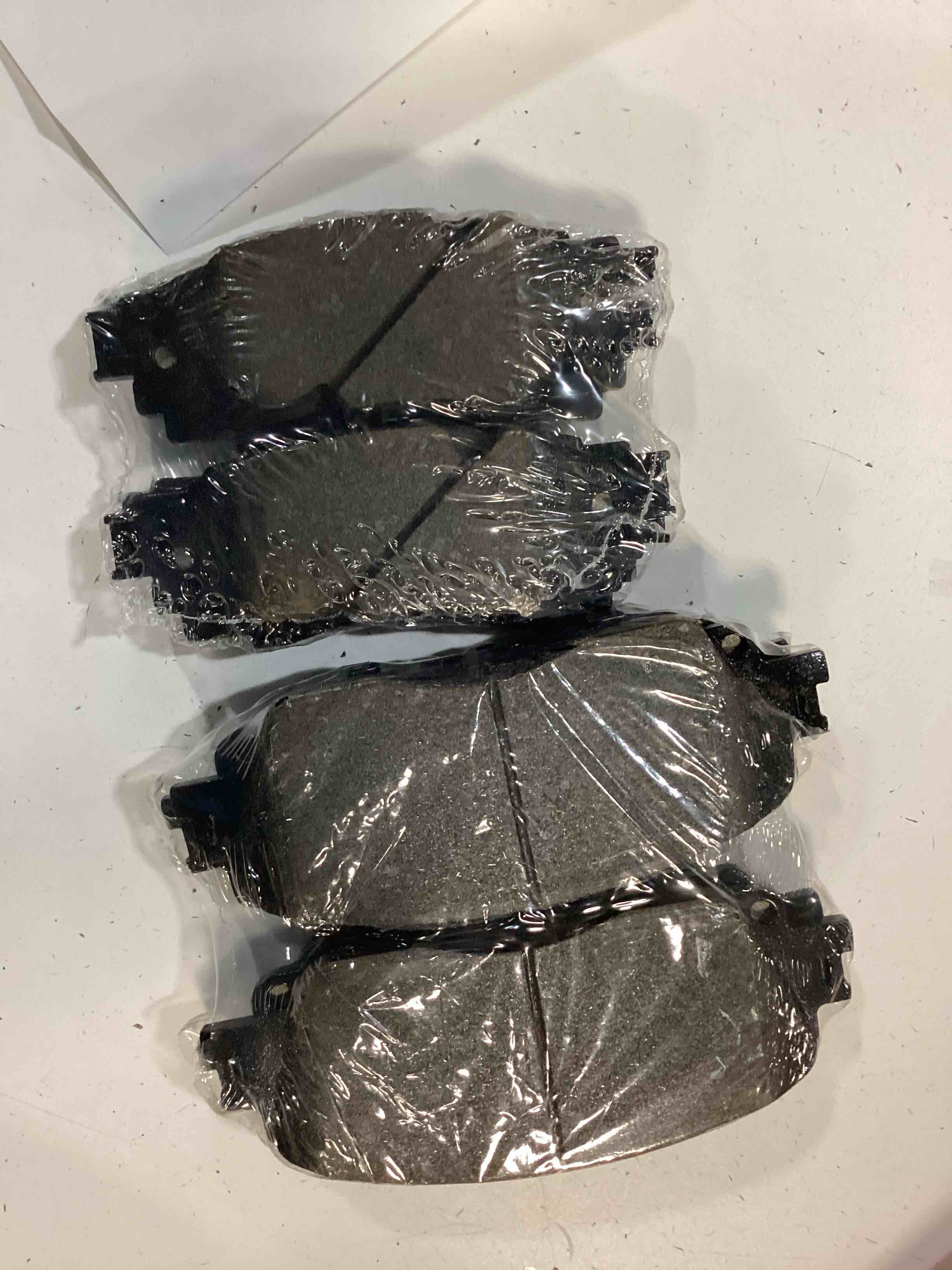 Condition photo showing As Is for front rear brake pads set fit for 2018-2020 toyota camry,for 2019-2021 rav4,for 2021-2022 venza,for 2020-2021 c-hr,for 2019-2022 lexus ux200/ux250h,for 2021-2022 es250