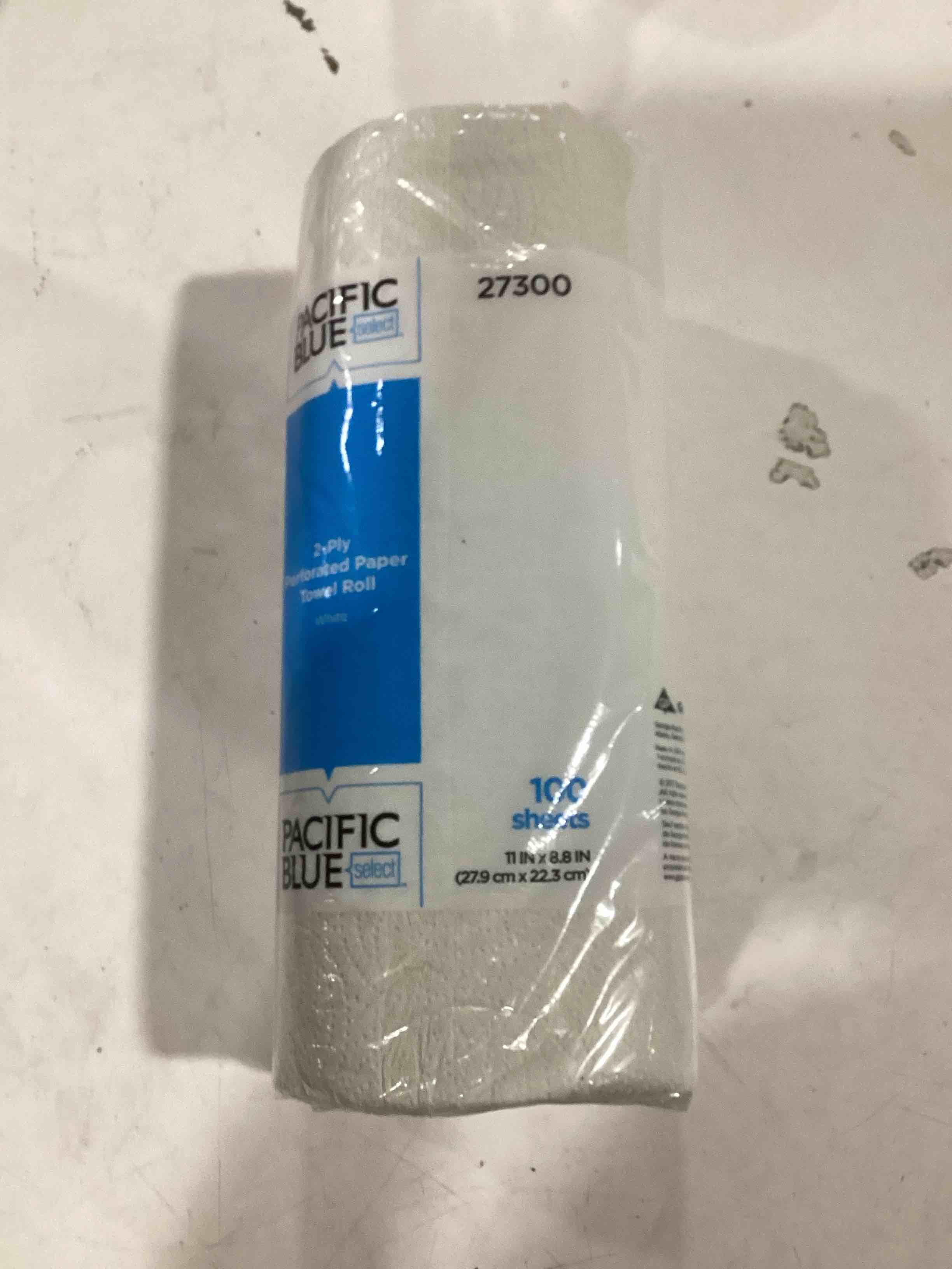 Pacific Blue Select Kitchen Paper Towel Perforated Roll 8.8"x11" 1 Pack(s), 100 Towels/Pack Brand: Pacific Blue Select