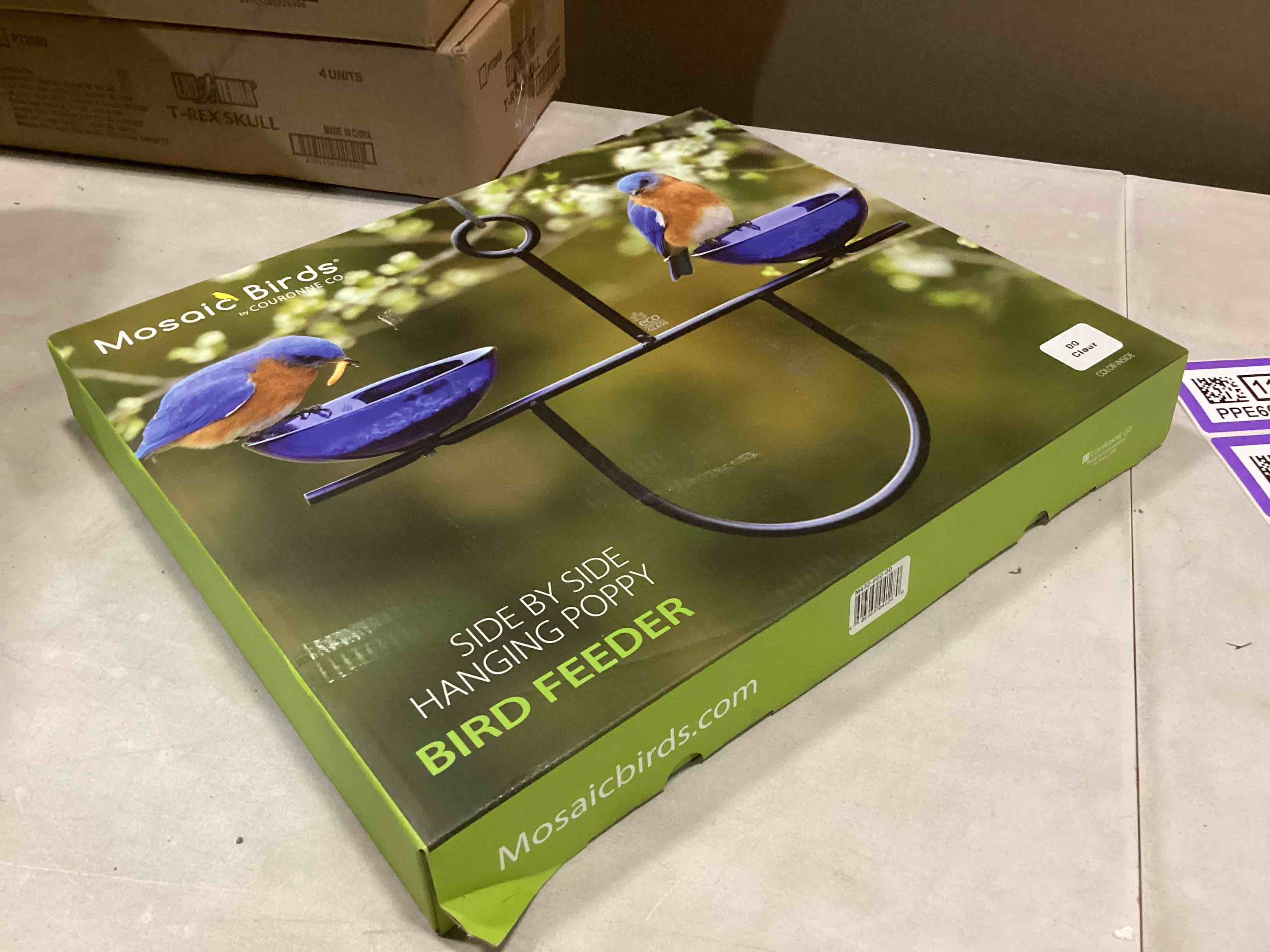 Condition photo showing New/Like New for Side by Side Poppy Feeder, M432-200-00, Clear, 1 Piece