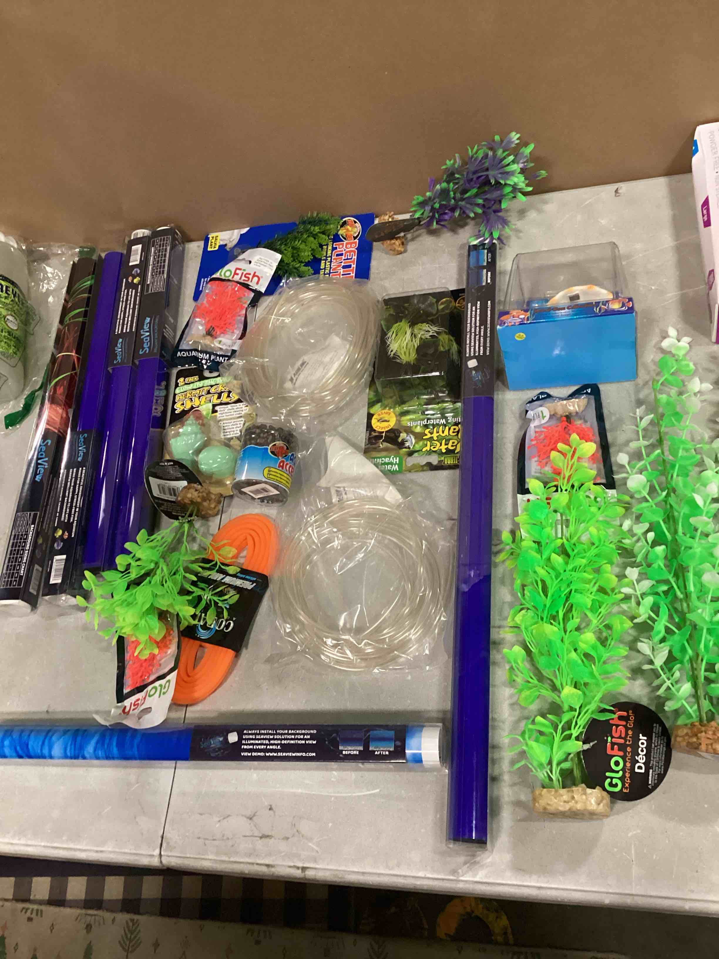 Condition photo showing As Is for Assorted Pet Essentials ( Pet Toys, Pet Leashes, Pet Clothes,aquarium etc.)