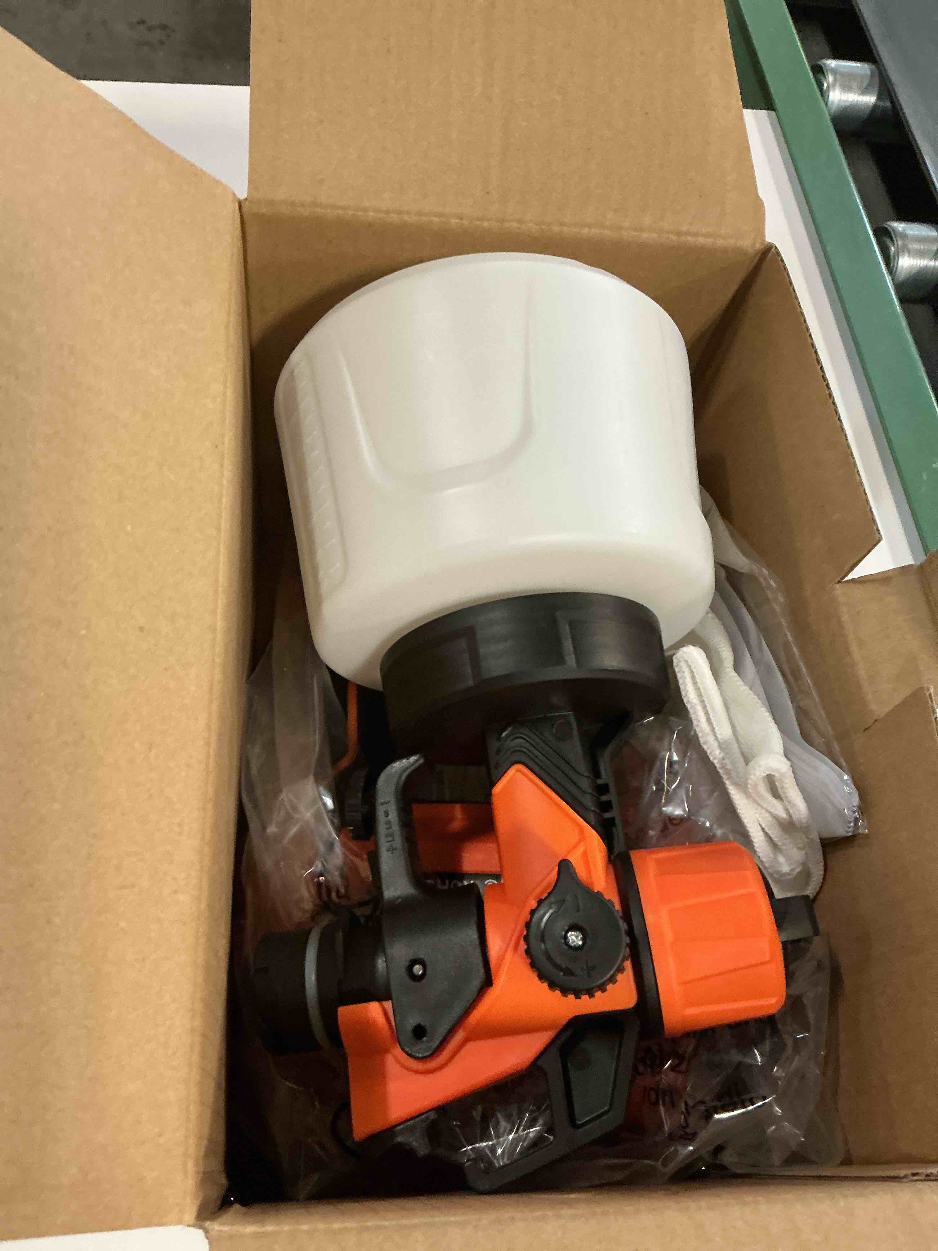 Condition photo showing Good Condition for Xpersoul Cordless Paint Sprayer for Dewalt 20V Max Battery, Not Included Battery for House Painting Handheld Electric Paint Spray Gun for Garden, Home, Wall, Furniture, Cabinets, Scrawl