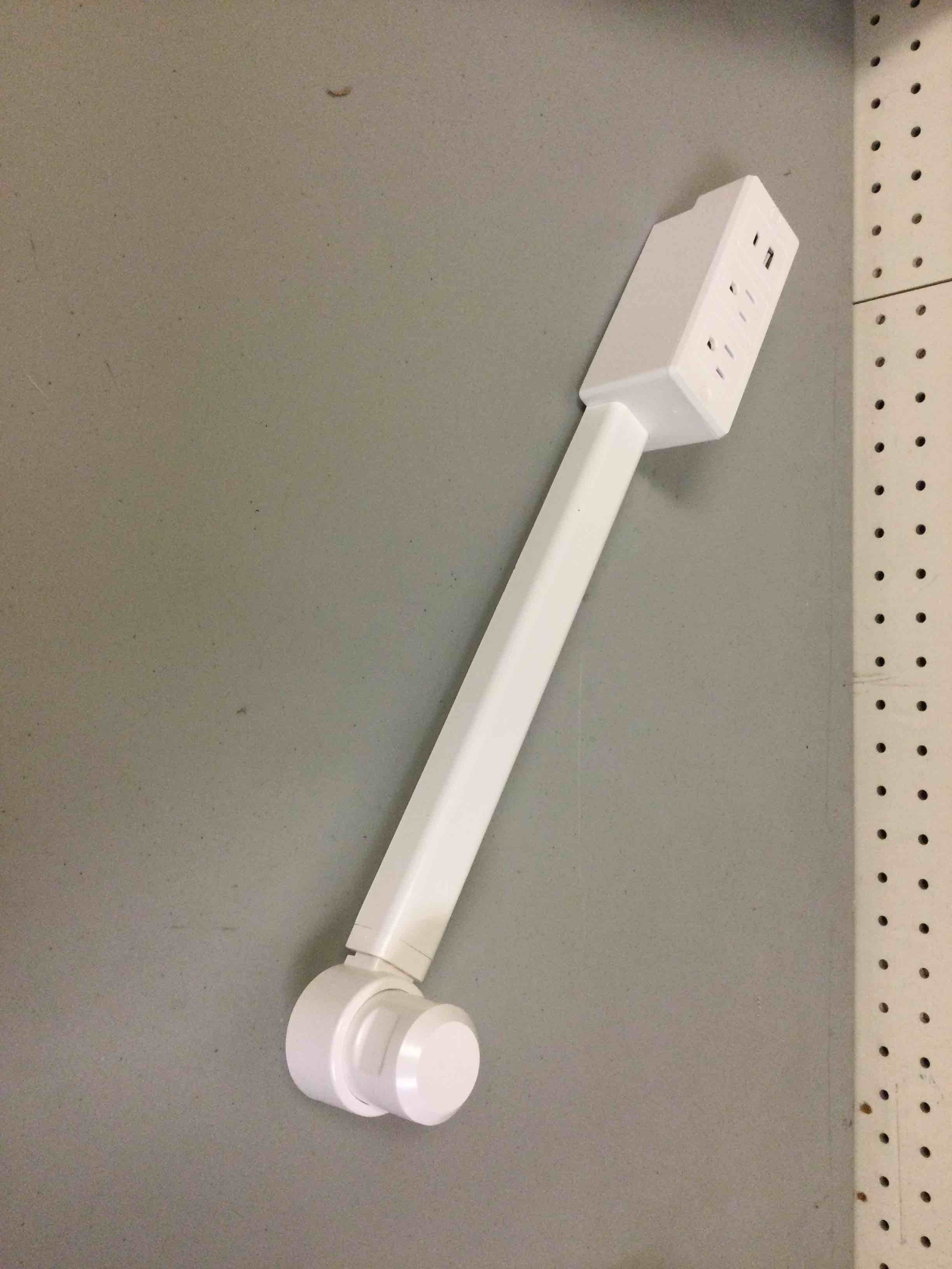 ALILYY…Desk Outlet Arm white (bid per each qty 2)