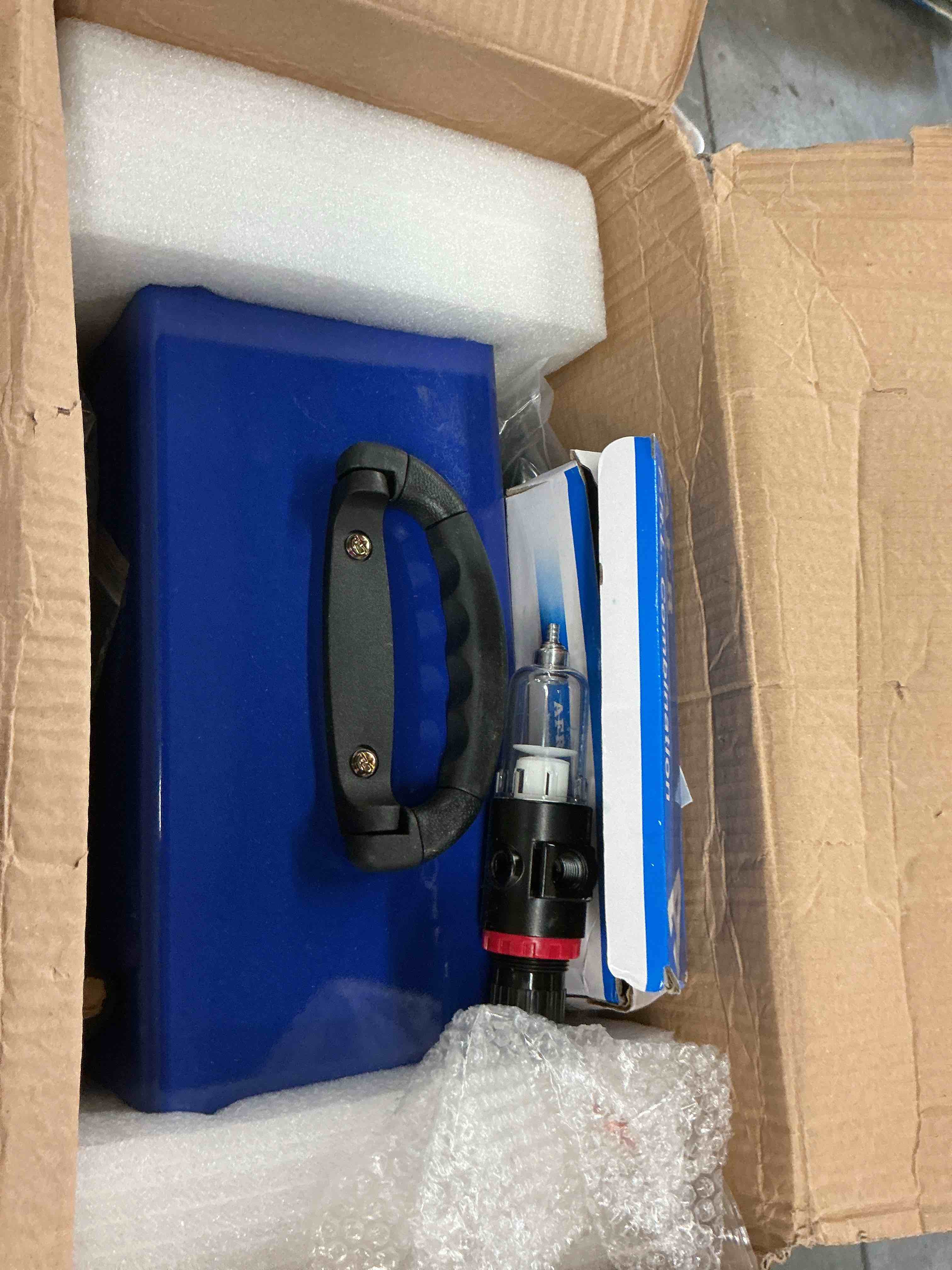 Condition photo showing Good Condition for plasma cutter tig welder with pulse stick welder machine 520tscpf plasma cutter welder combo 200a tig/arc welding 50a air plasma cutting dual voltage 110/220v 1/2" clean cut upgrade digital panel 520tscpf machine