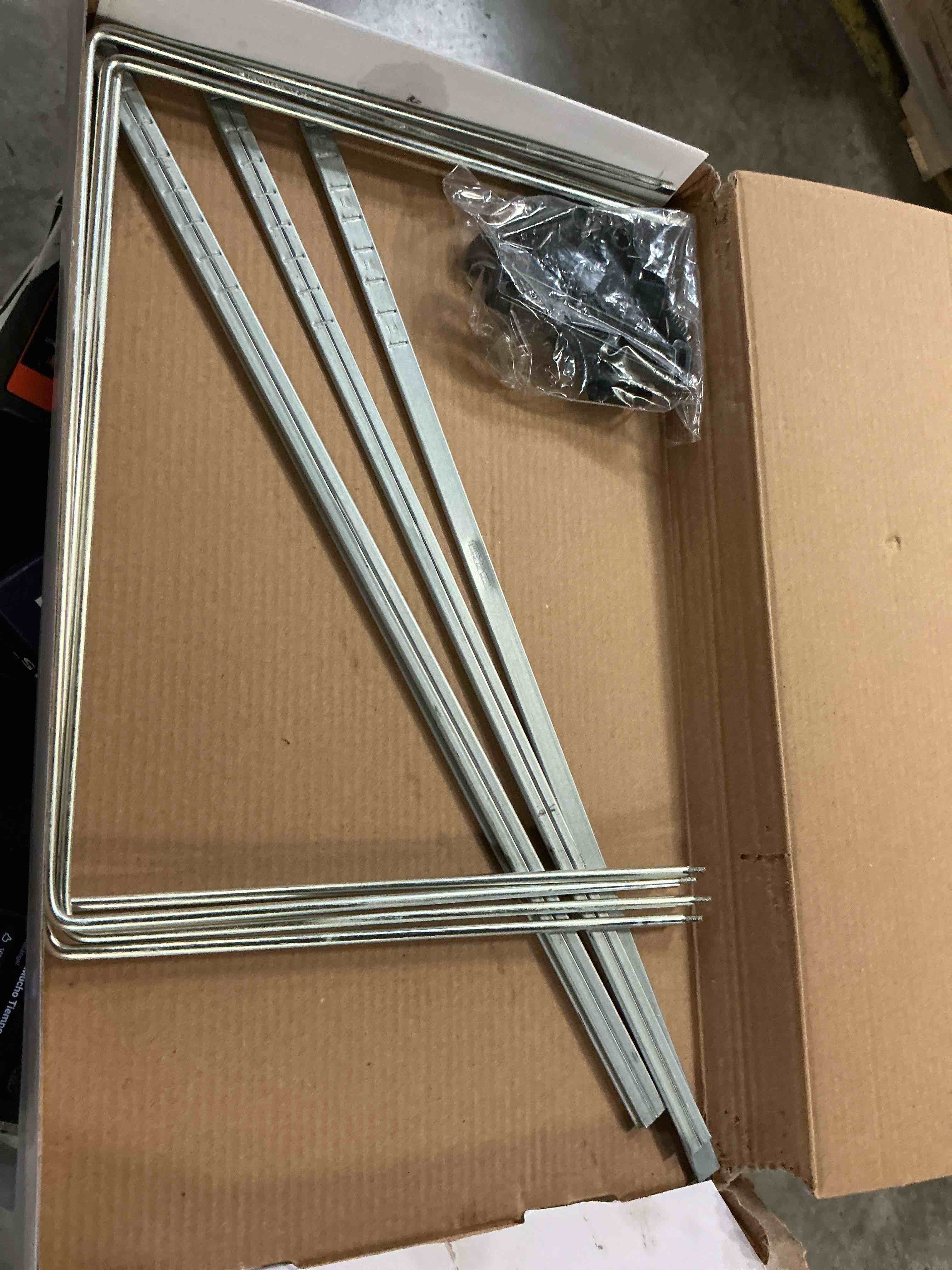 Condition photo showing New/Like New for pendaflex actionframe drawer file frames letter - 14 -18  long - steel - stainless steel - 2 / box