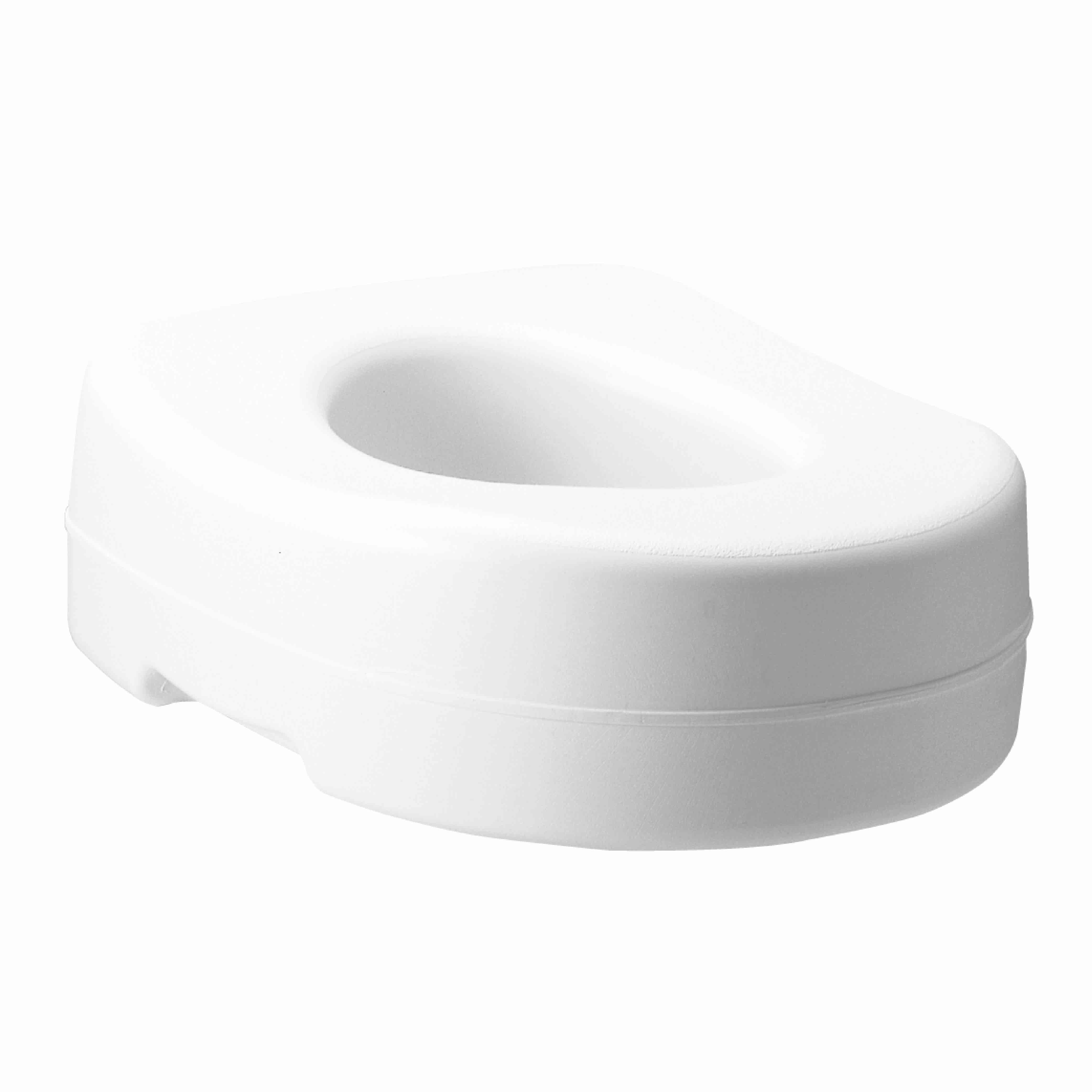 carex toilet seat riser, 5.5 inch, toilet seat risers for seniors, raised toilet seat, supports 300lbs, slip-resistant, toilet riser, elevated toilet seats