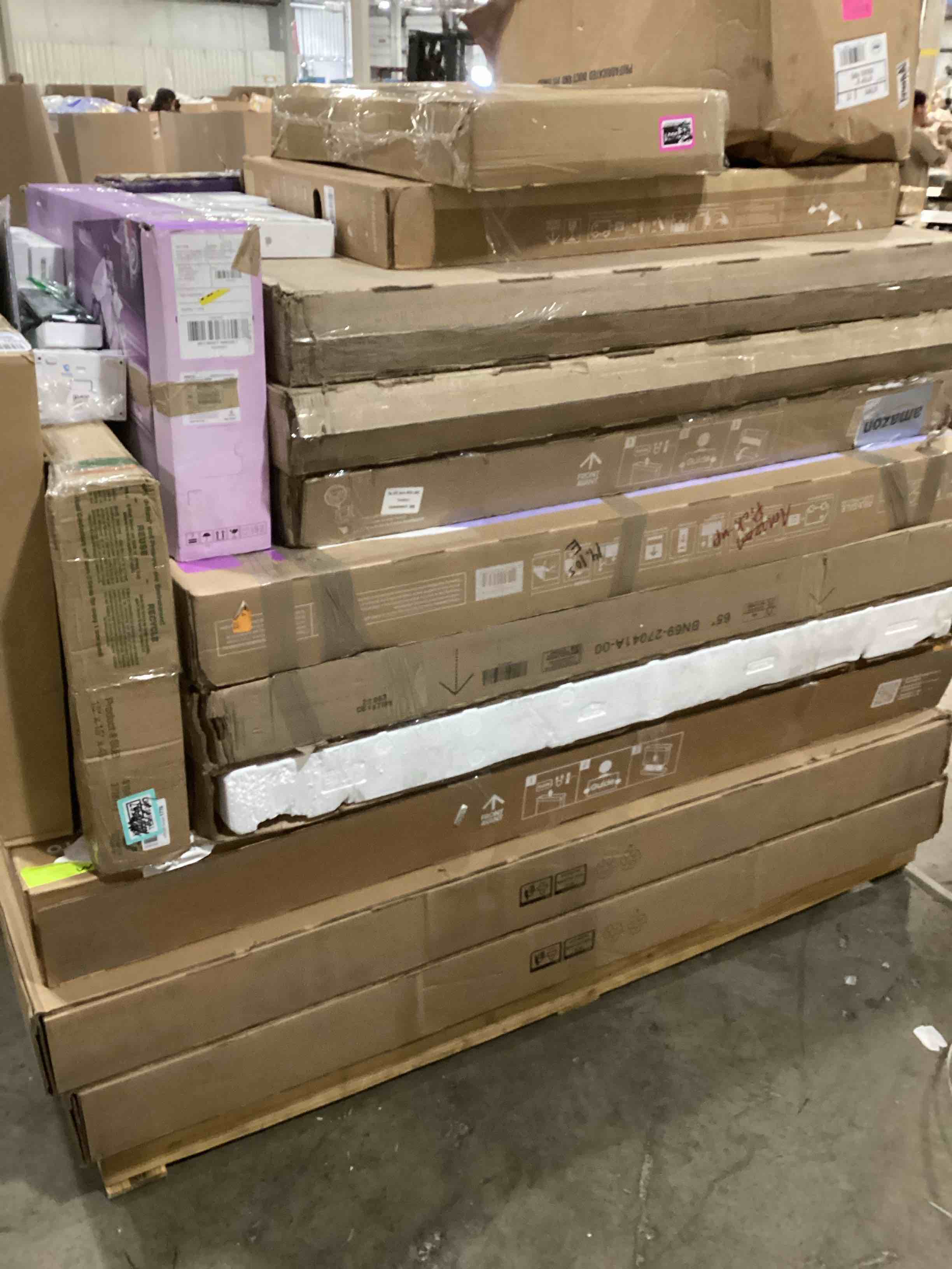 assortment of defective electronics for parts 