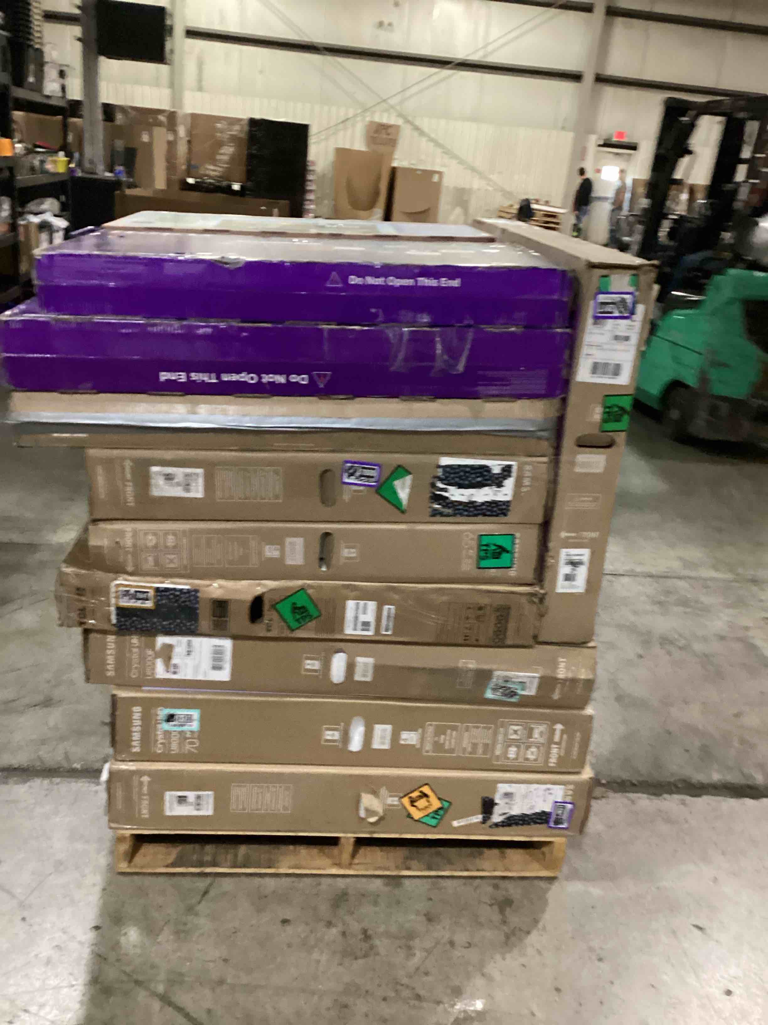 assortment of defective electronics for parts 