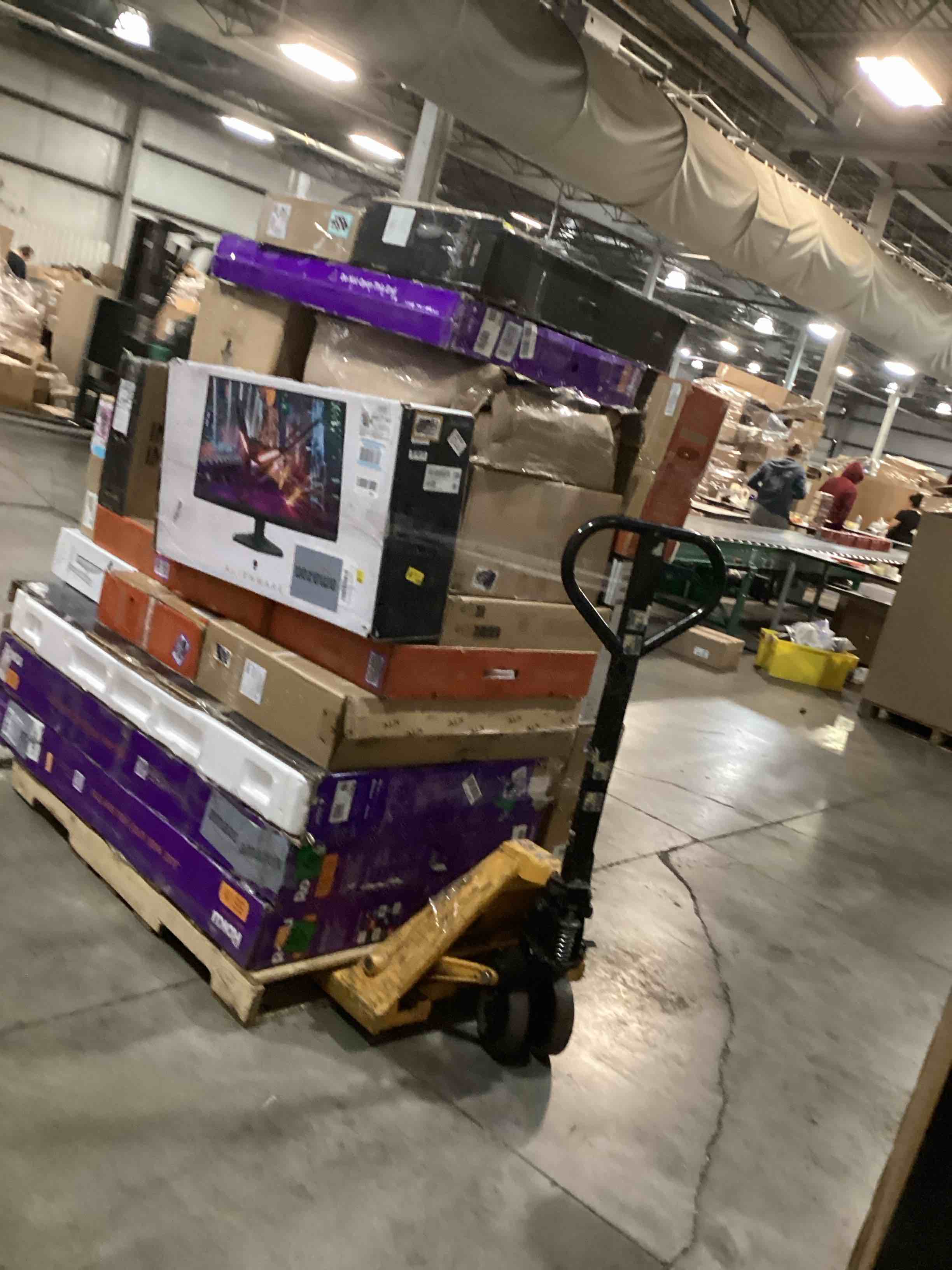 assortment of defective electronics for parts