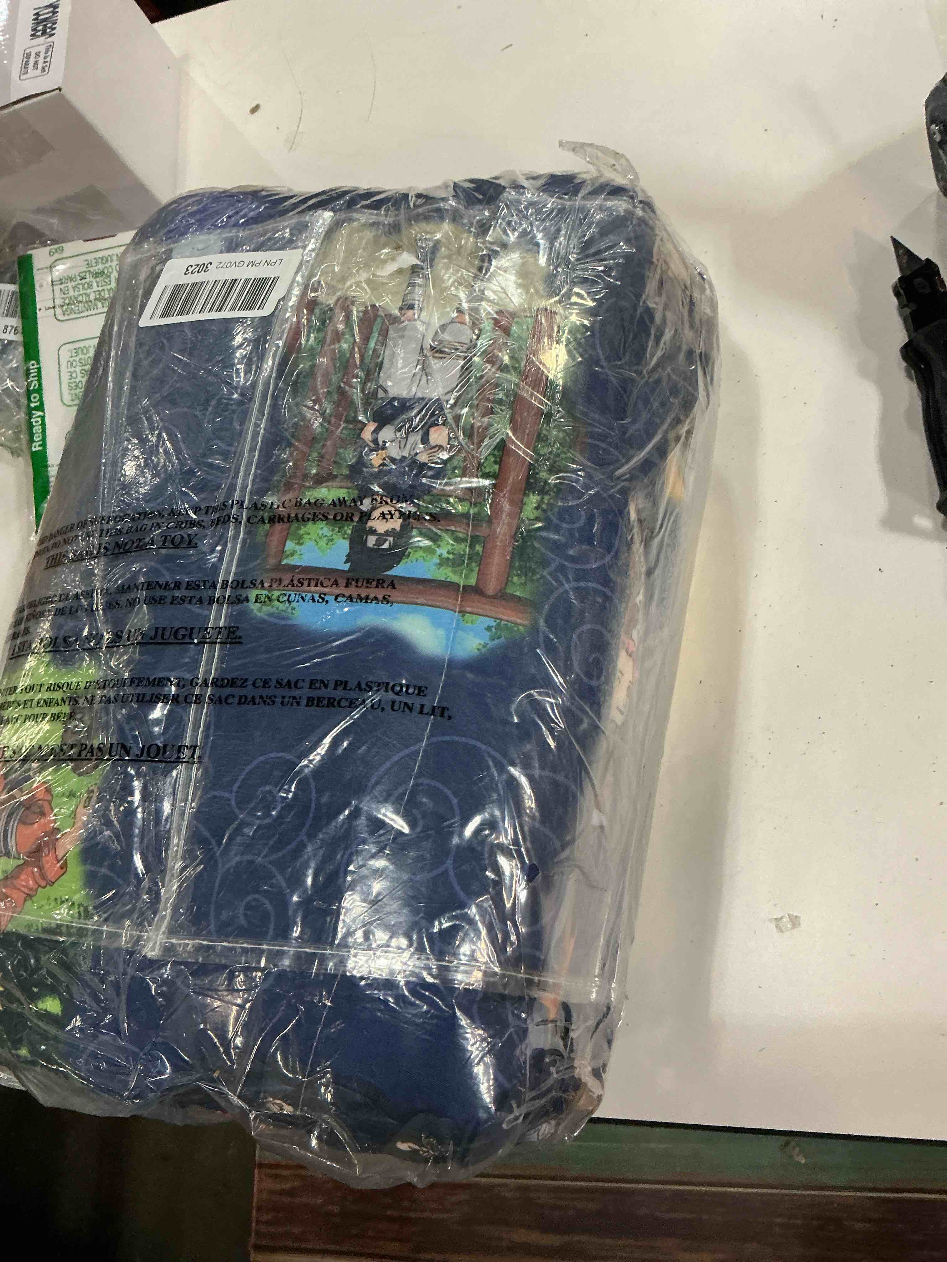 Condition photo showing Good Condition for naruto anime bedding super soft comforter and sheet set with sham, 5 piece twin size, by franco naruto twin