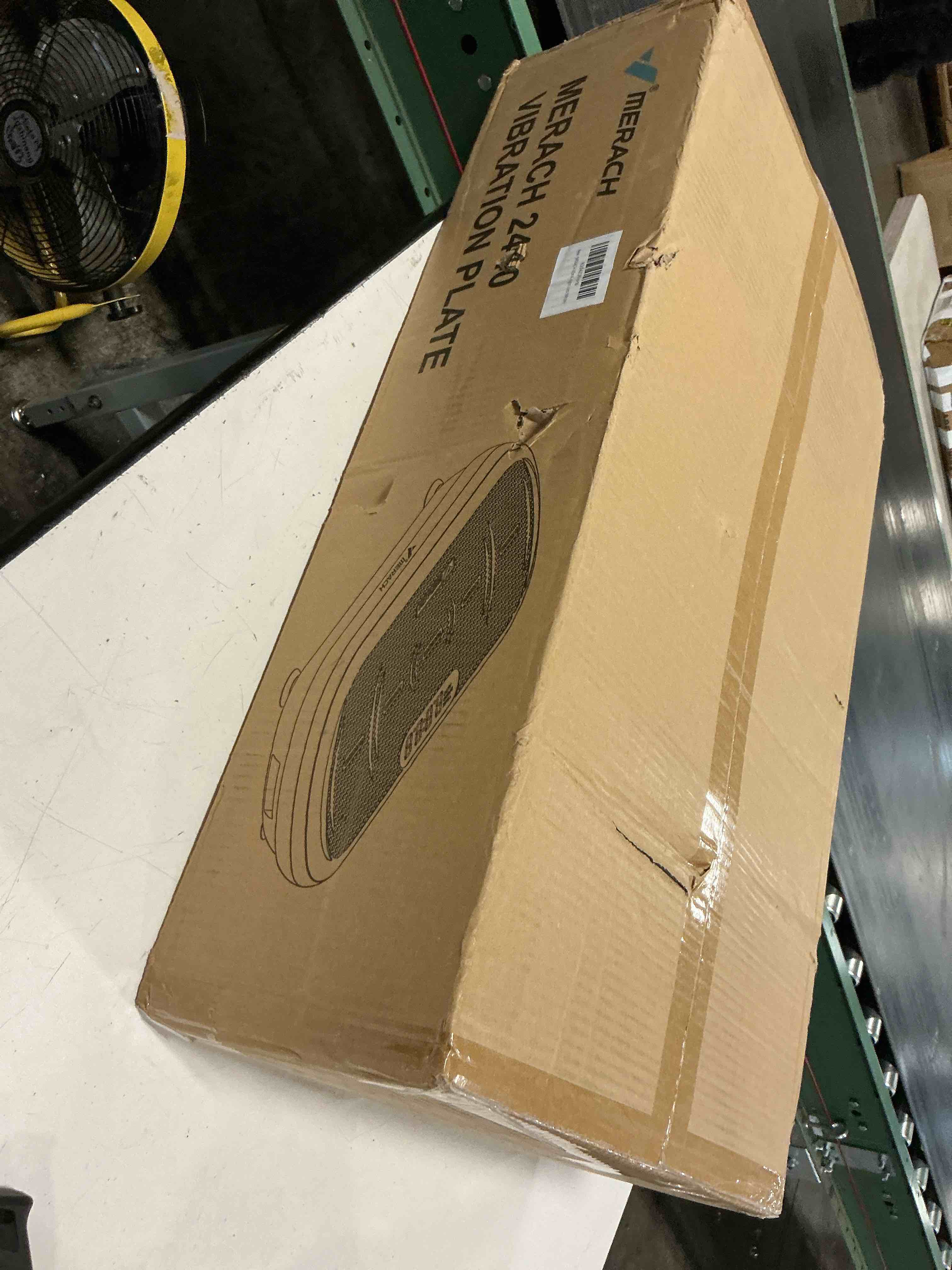 Condition photo showing New/Like New for merach vibration plate exercise machine, vibration plate 440 lbs capacity, bluetooth and silicone pedal, stimulate deep fat, vibration plate for lymphatic drainage, vibrating for weight loss white