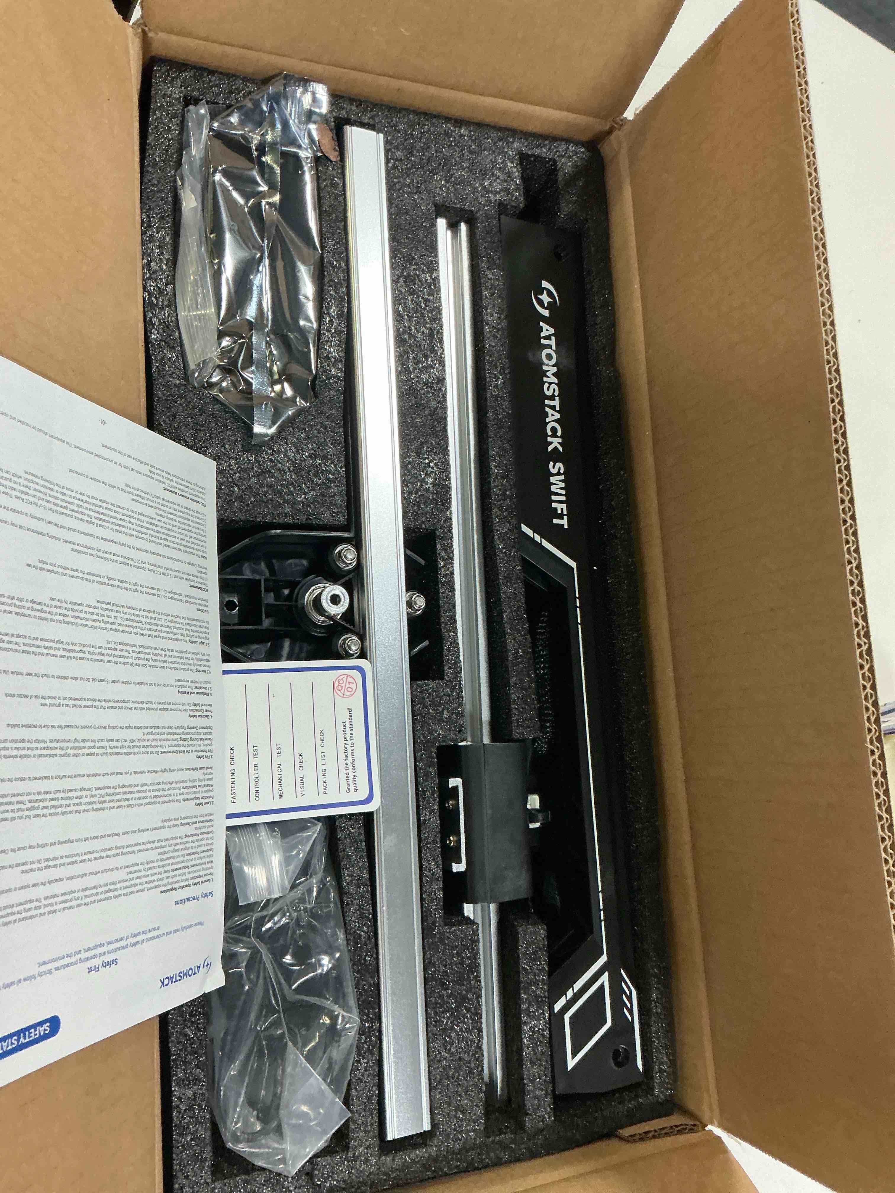 Condition photo showing Good Condition for atomstack swift 12w laser engraver