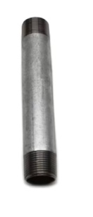 RB 1/2 in x 6 in galvanized steel mip nipple