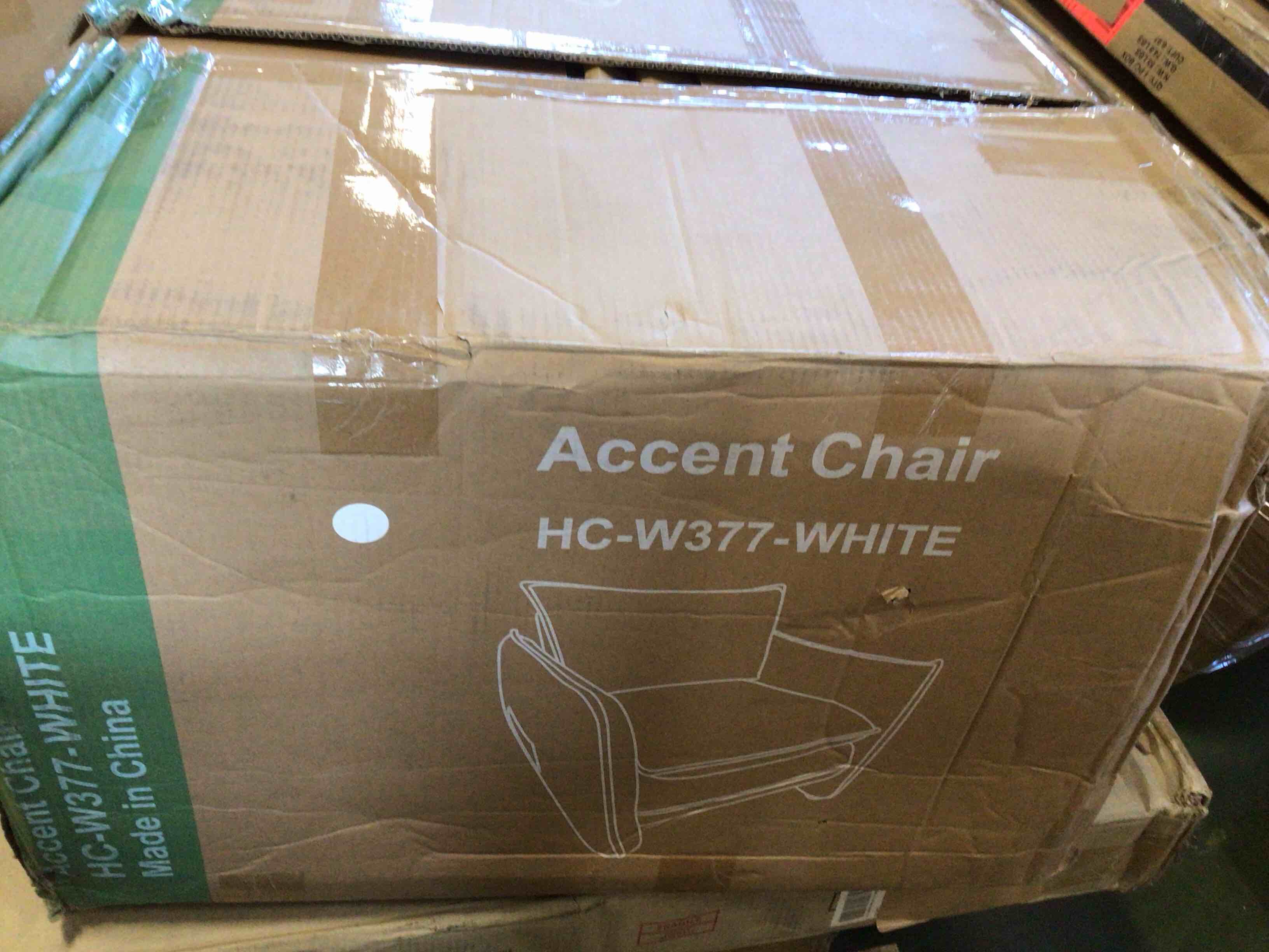 Condition photo showing New/Like New for oversized accent chair, modern single sofa cloud chairs with removable pillow, deep seat comfy armchair for living room bedroom reading nook - upholstered lounge chair white