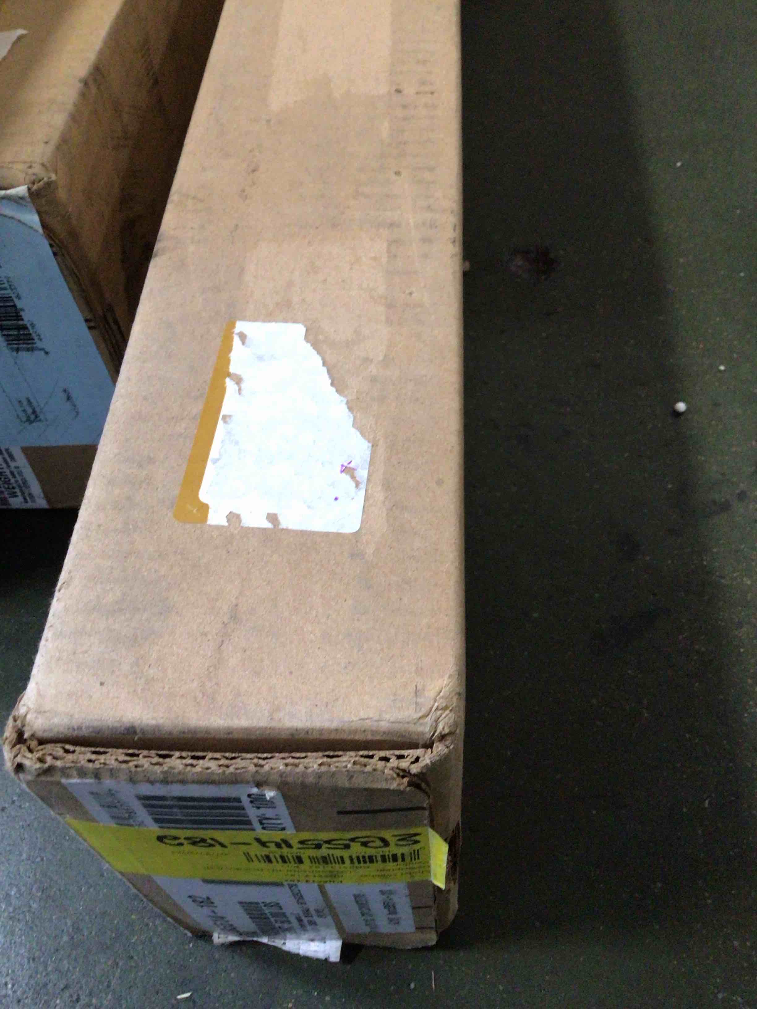 Condition photo showing As Is for eb5514-182 furniture piperton bookcase storage with side rail