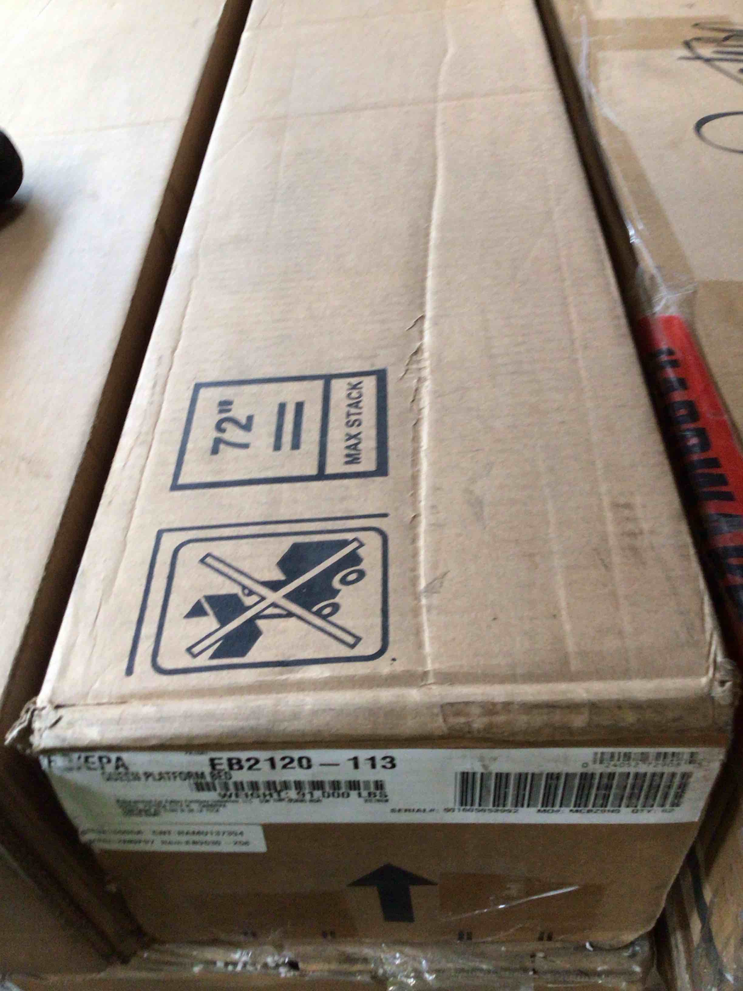 Condition photo showing Good Condition for bedroom neilsville queen platform bed eb2120-113 at indiana furniture and mattress