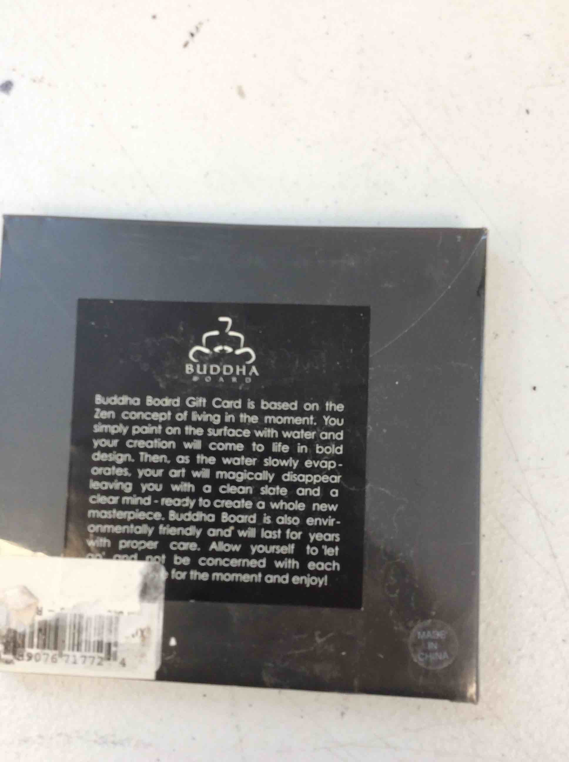 Condition photo showing New/Like New for buddha board