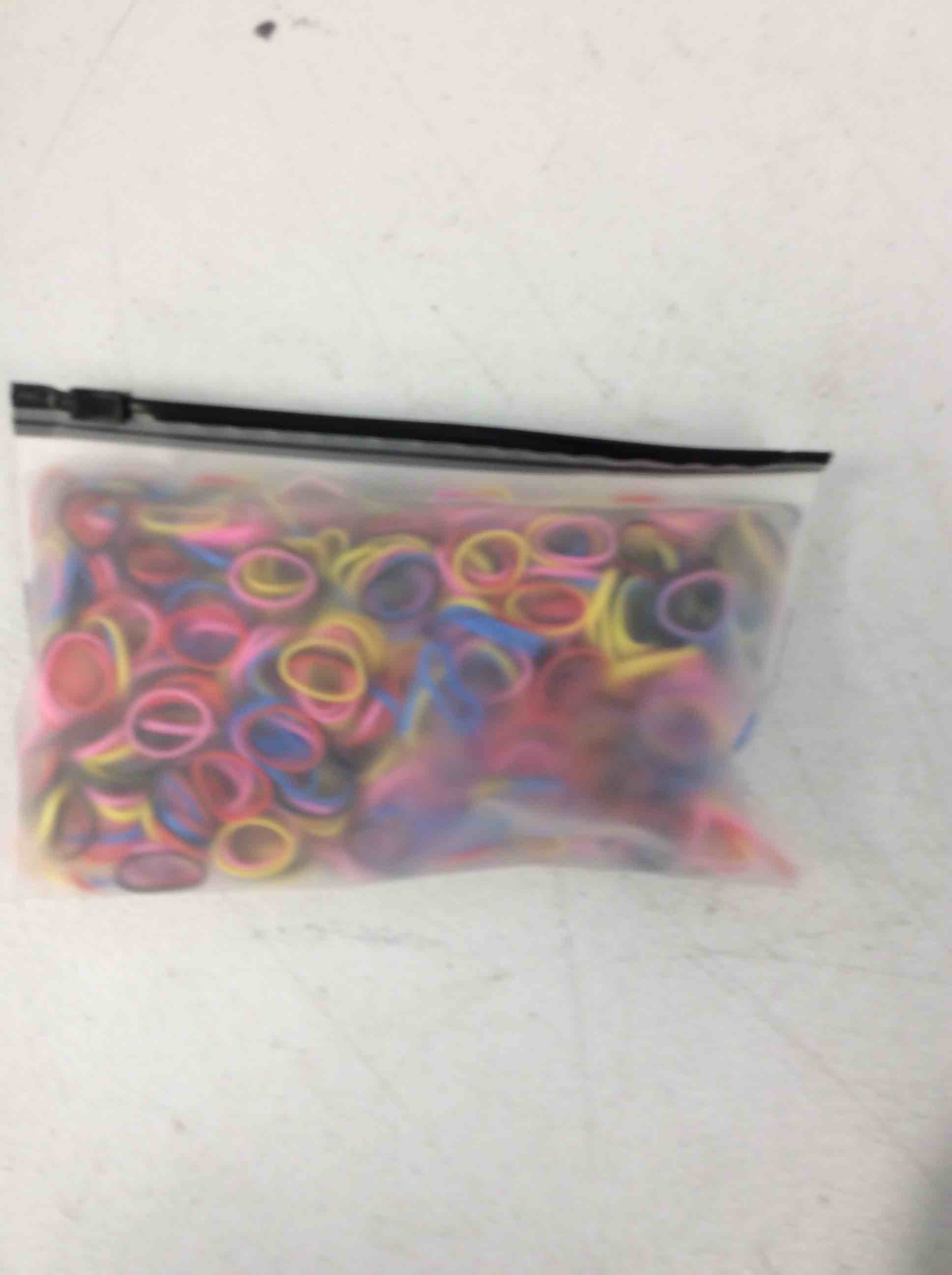 Condition photo showing Brand New for i can’t swim rainbow rubber bands