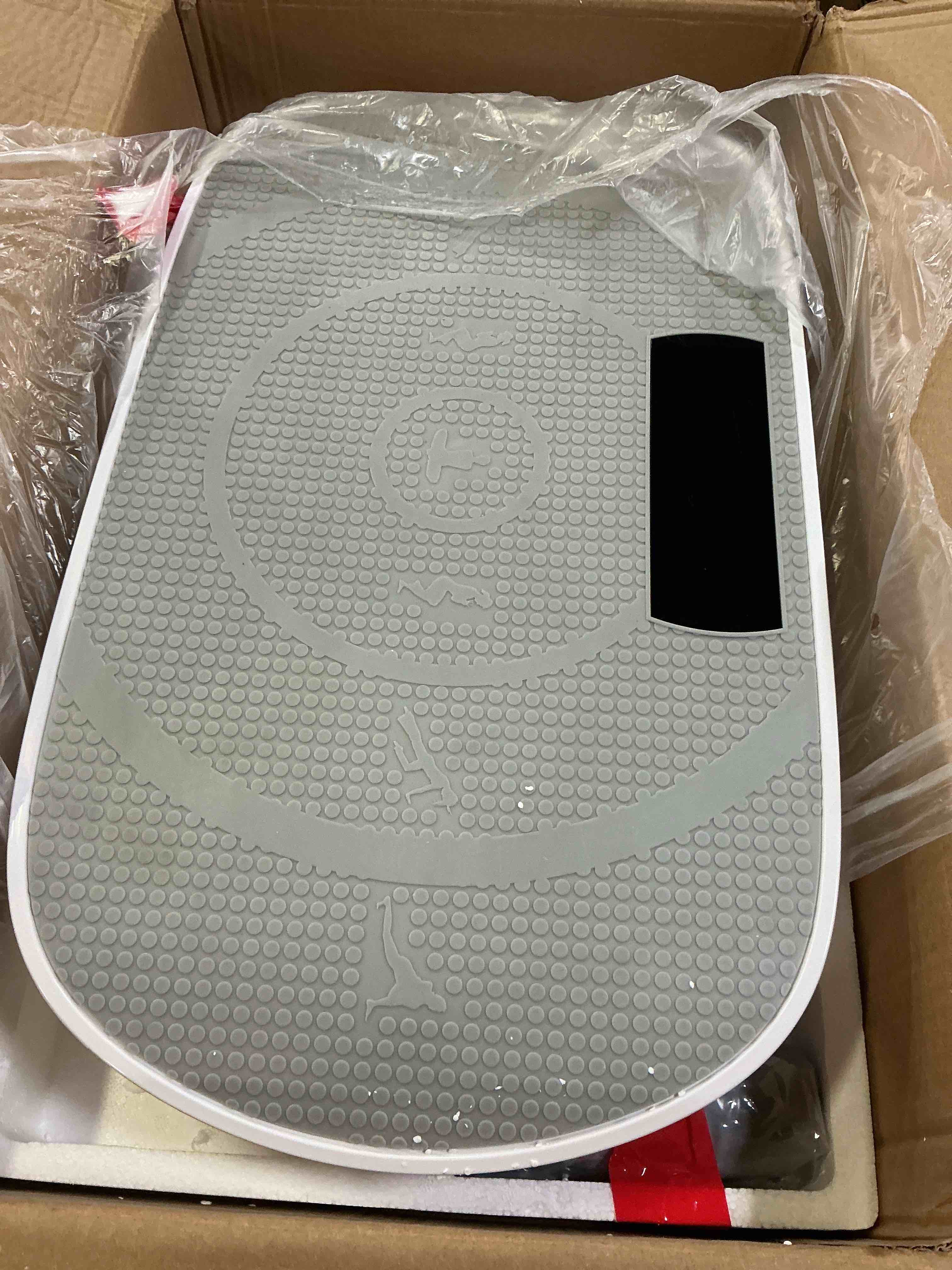 Condition photo showing Good Condition for merach vibration plate exercise machine, whole body workout equipment for women, bluetooth and silicone pedal, vibration plate with auto mode, vibrate fitness platform for home pro grey