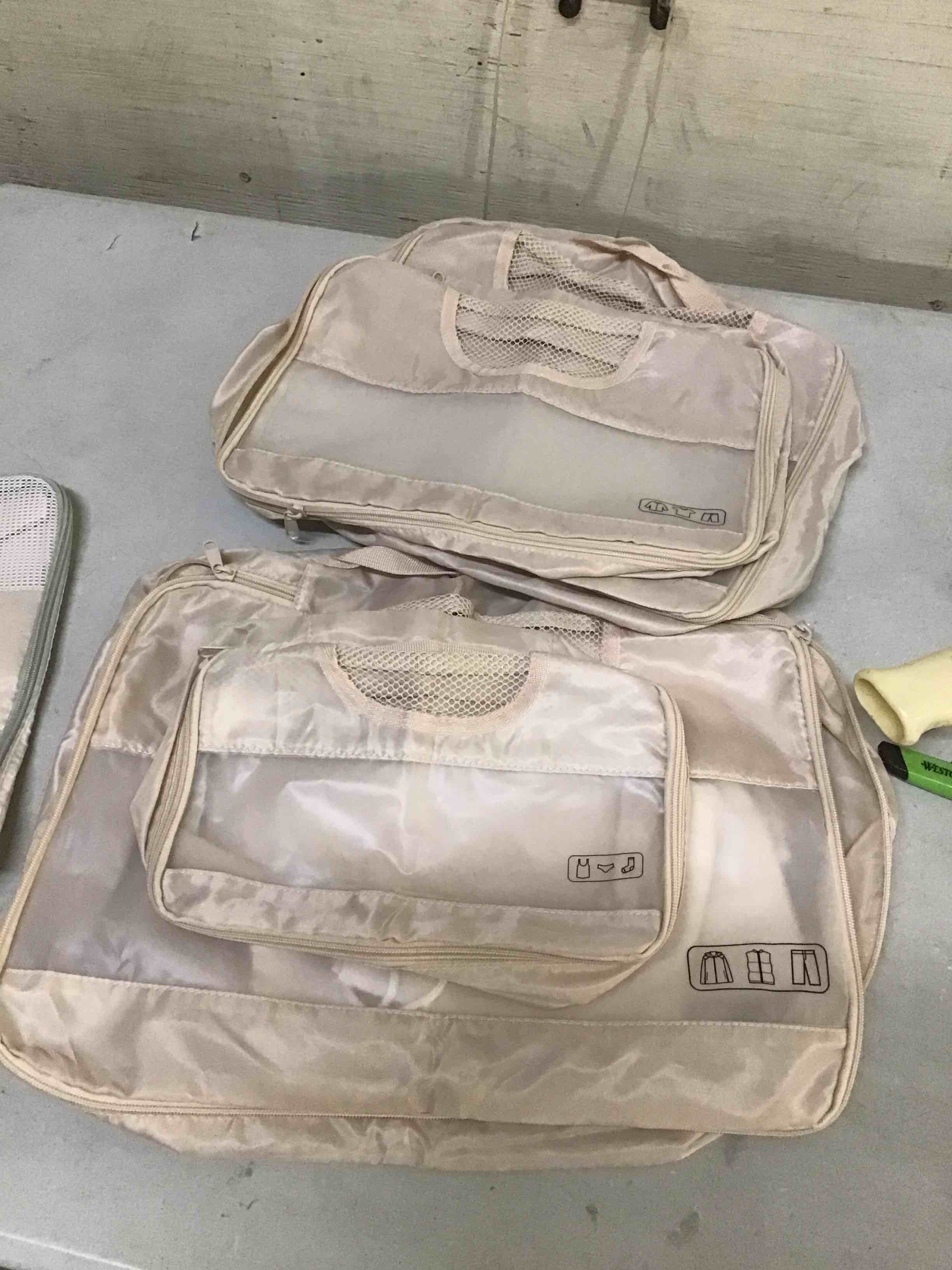 Condition photo showing Good Condition for olarhike 10 set packing travel organizer bag