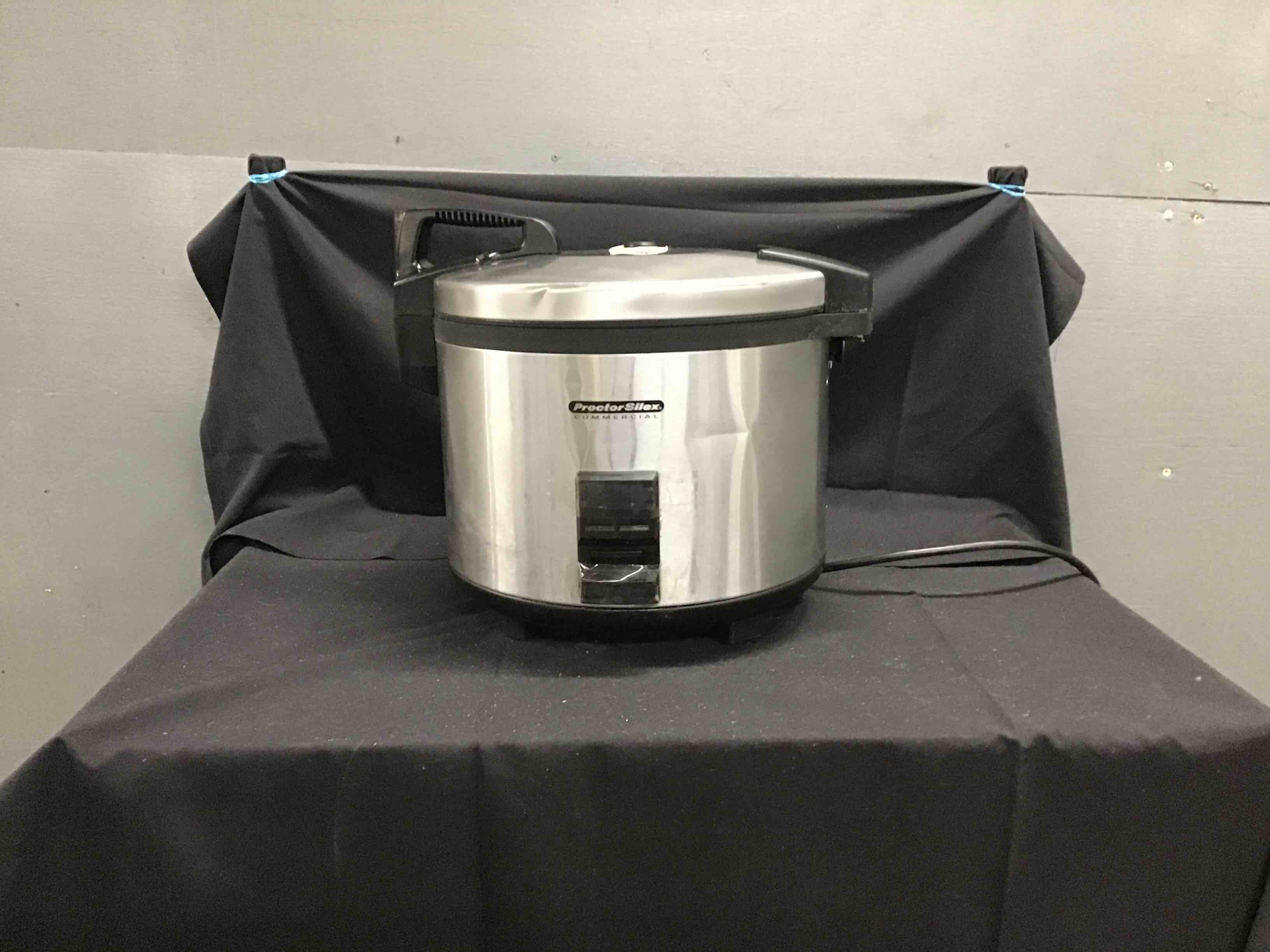 Hamilton Beach Proctor Silex Commercial Stainless Steel Rice Cooker