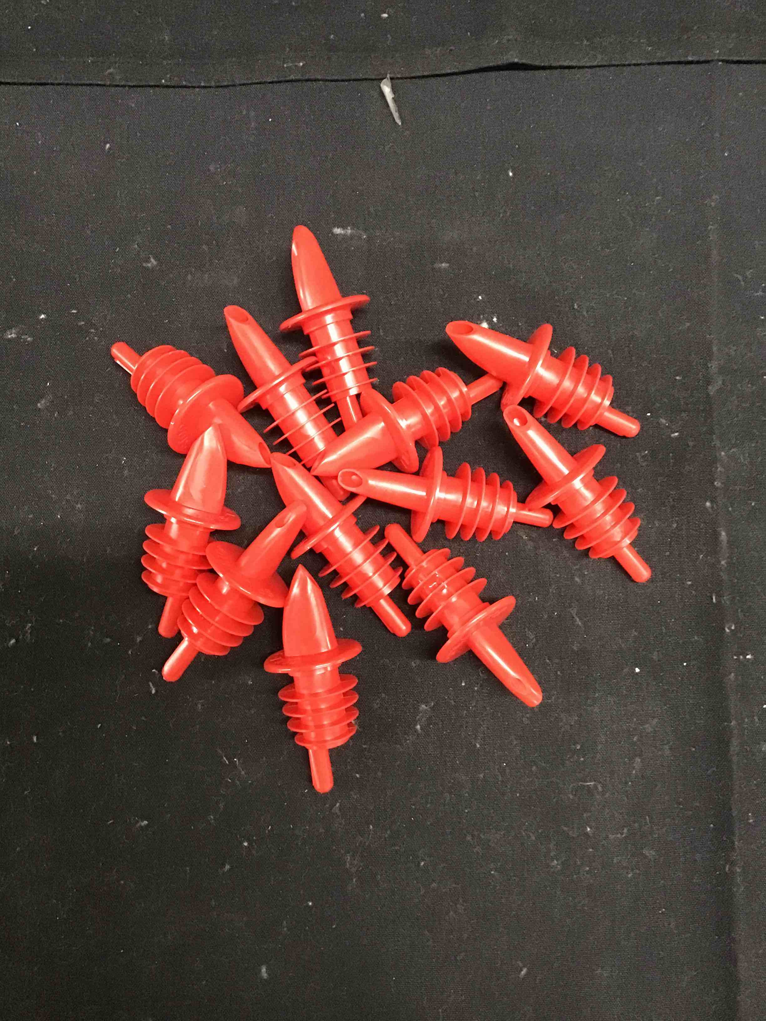 Plastic Red Spill Stoppers 