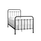 Metal twin xl bed 634q-bk