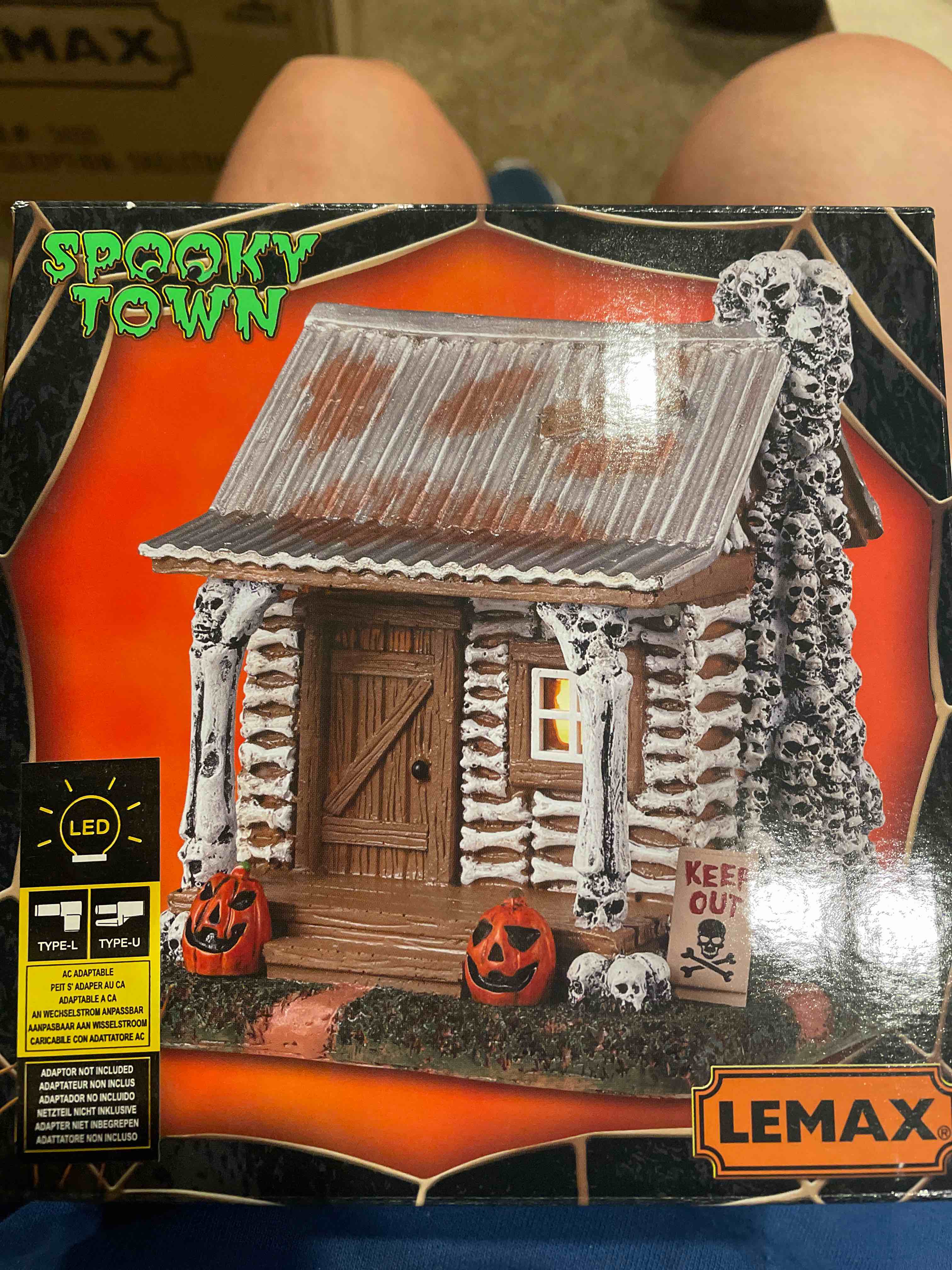 Skeletoy House Lights Up