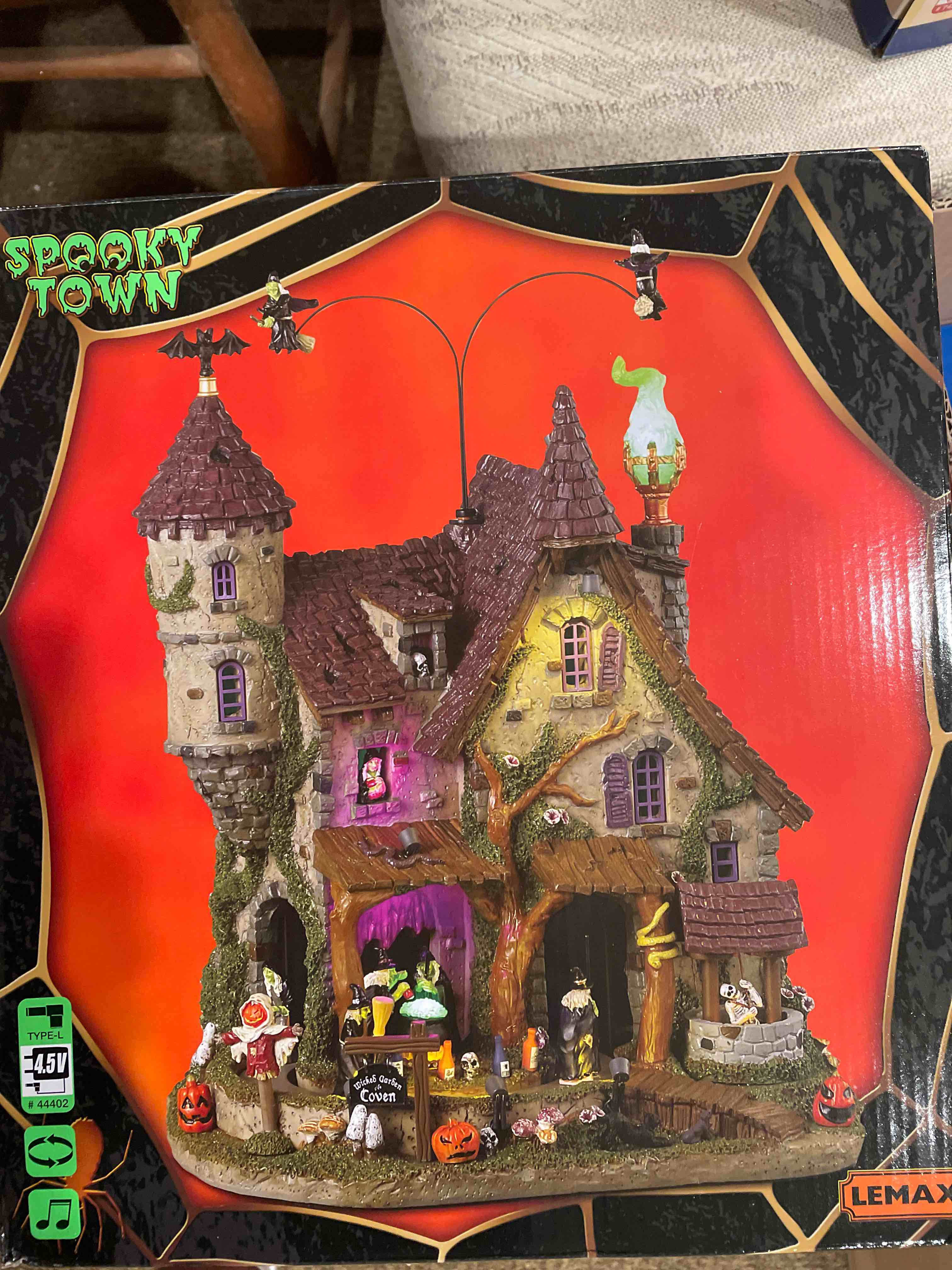 LEMAX Wicked Garden Coven, with 4.5V Adaptor #35017 Multicolor