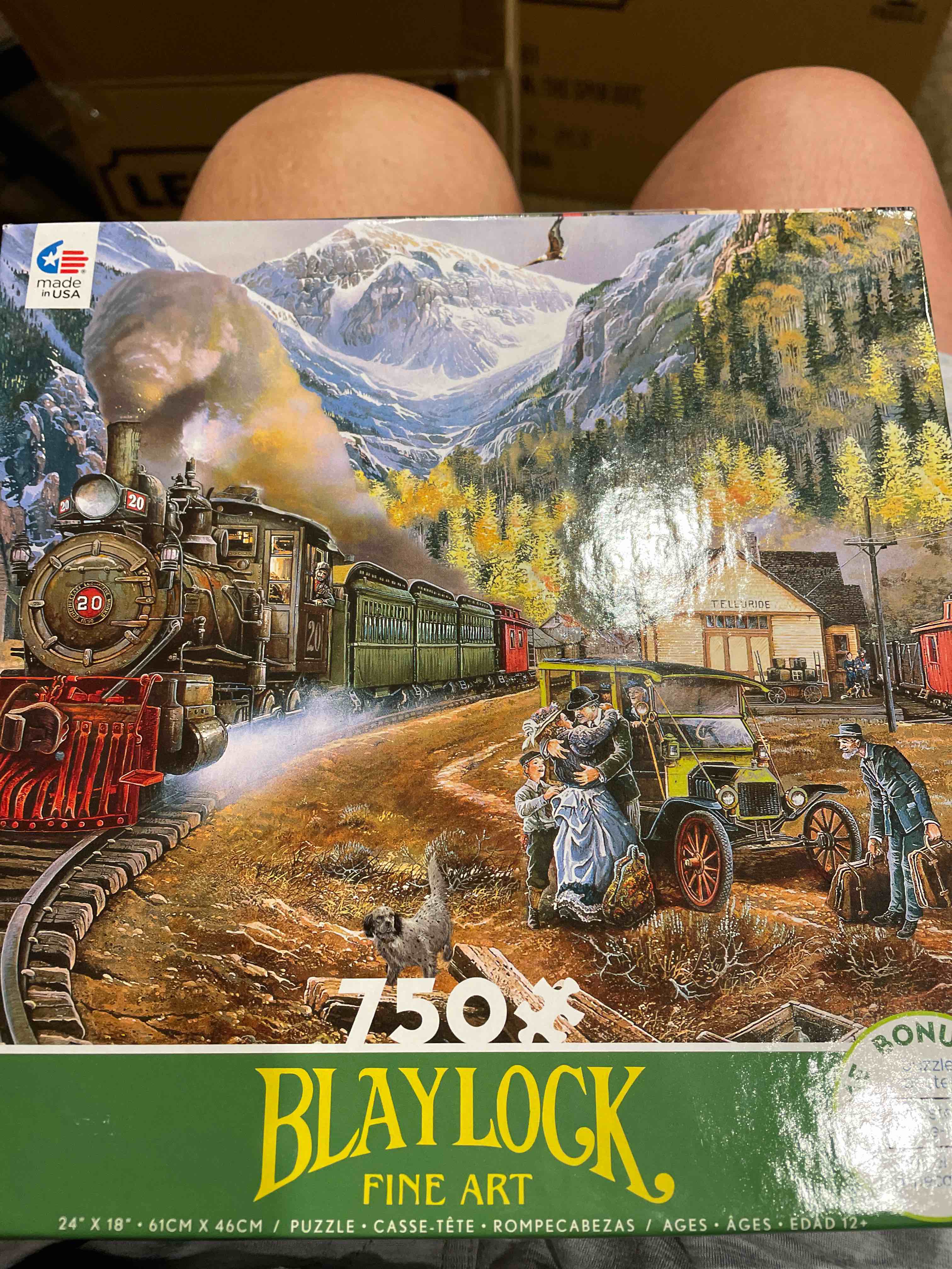 Blaylock 750 pc Fine Art Jigsaw Puzzle