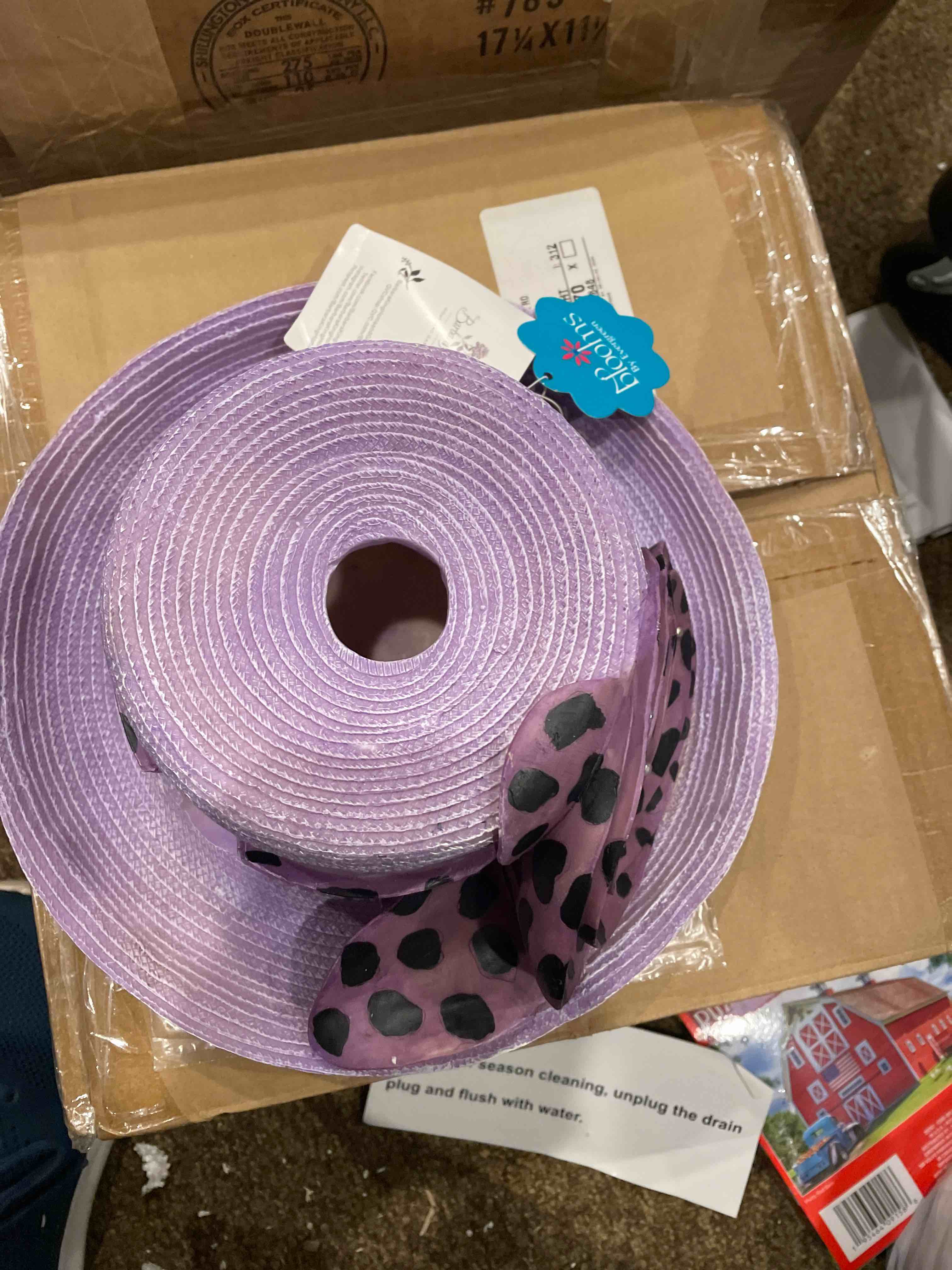 Purple Hat Birdhouse 