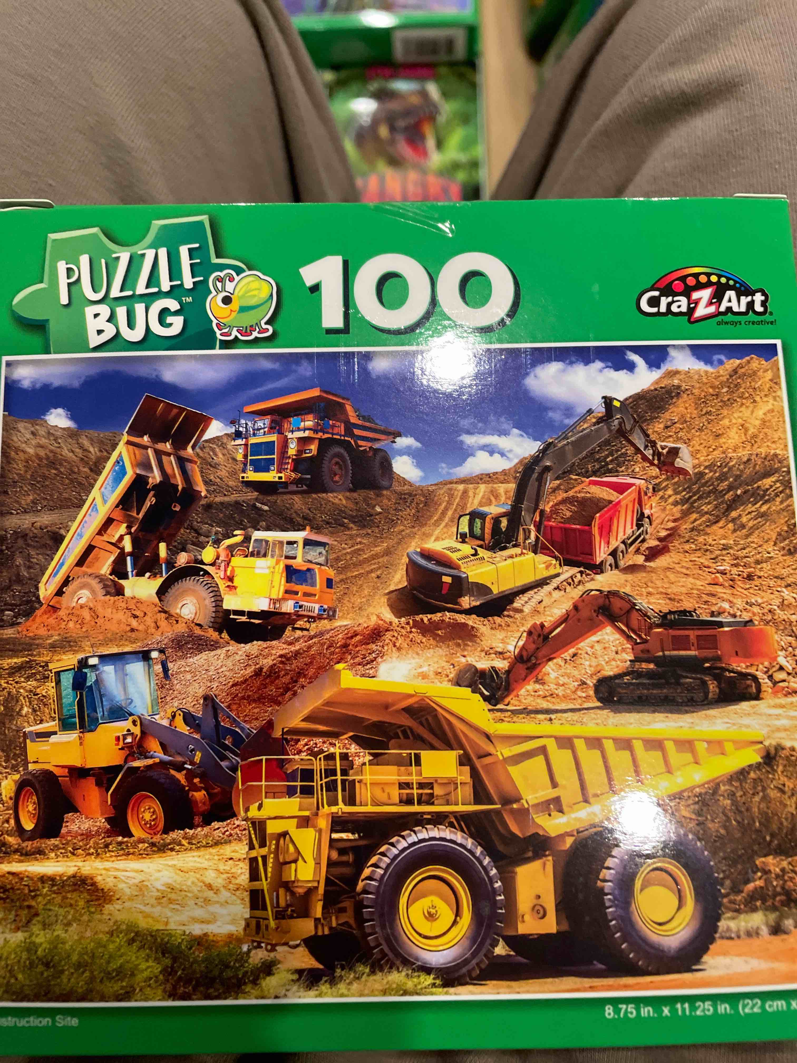 Puzzlebug 100 Pc Jigsaw Puzzle Construction Site