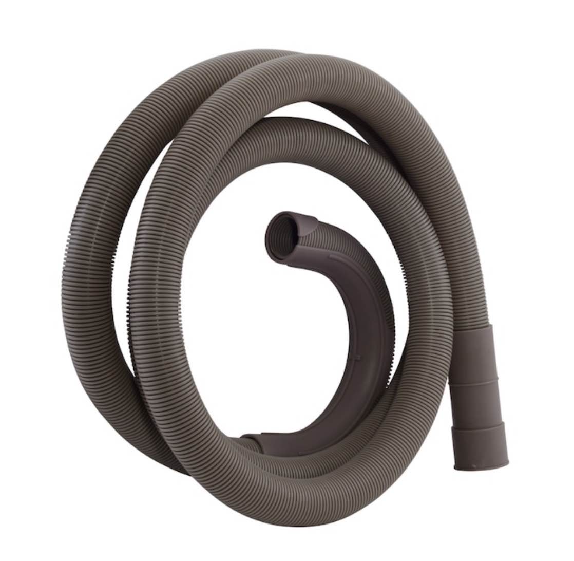 EASTMAN 8-ft 1-in Od Inlet x 1-in, 1-1/8-in, 1-1/4-in-in Outlet Polyethylene Washing Machine Drain Hose