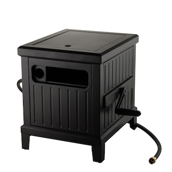 Style Selections Cabinet Hose Reel Steel 150-ft Hideaway Hose Reel