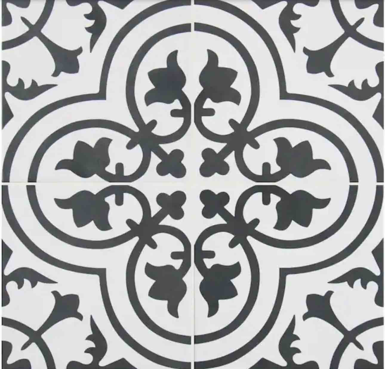 Encaustic Amantus 8 in. x 8 in. Matte Porcelain Floor and Wall Tile (237.36 sq. ft./Pallet)