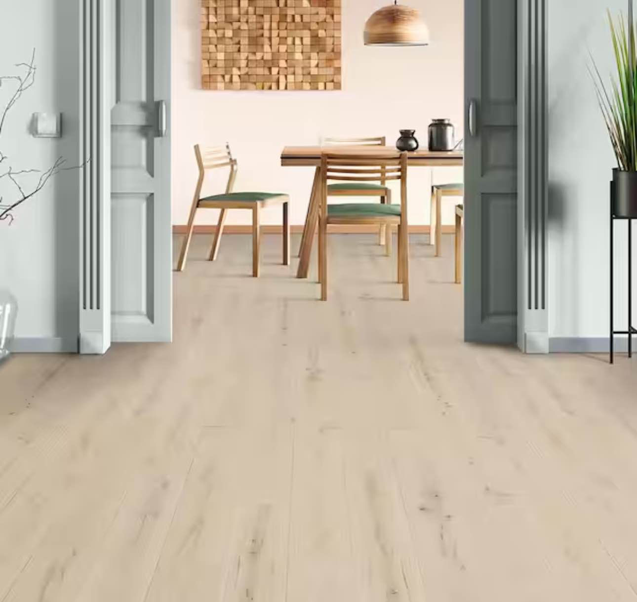 Home Decorators Collection King's Cottage Oak 12 mm T x 7.6 in. W Waterproof Laminate Wood Flooring (16 sqft/case)