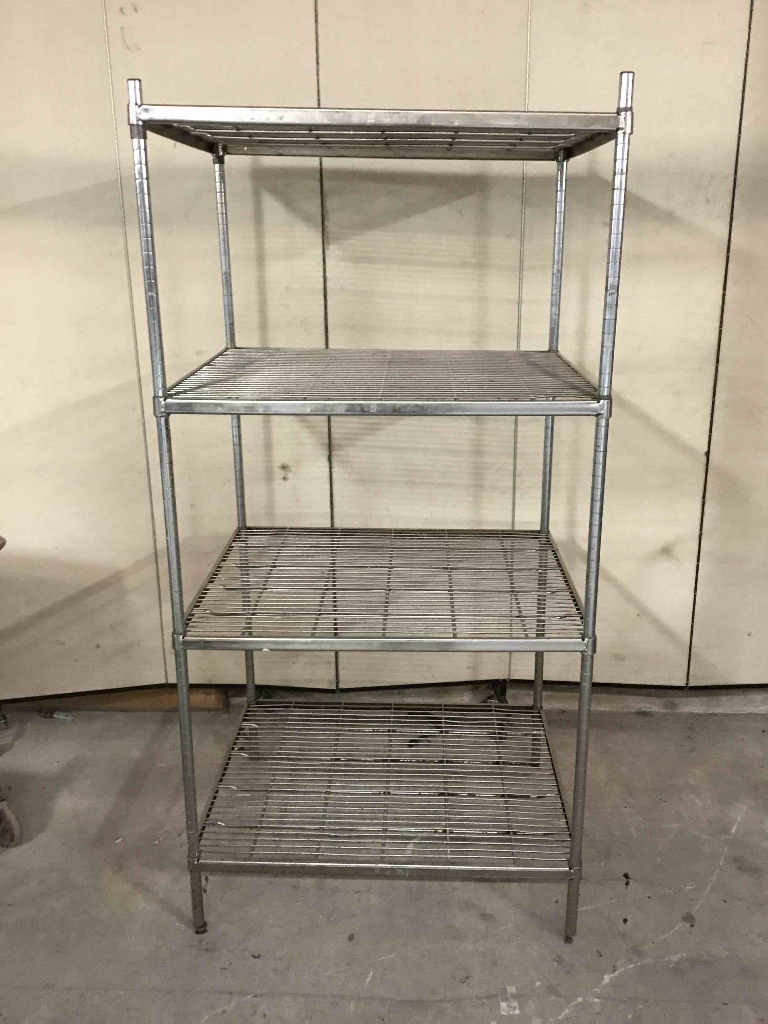 4 SHELF WIRE RACK