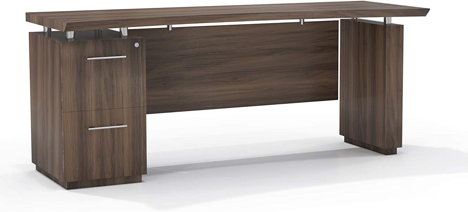 Real Office Mayline Sterling Desk Cabinet, Textured Brown Sugar (Cabinet only)