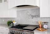Matte Architectural Gray Herringbone Mosaic Porcelain Tile, 1/4 in. Thick x 9 in. Wide x 12 in. Length, 10 pieces per box, 6 square feet per box, 7 boxes, 42 square feet total, bid per square feet 