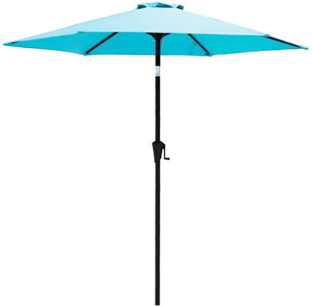 Blue Patio Umbrella