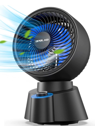 OPOLAR Air Conditioner Partner Oscillating Fan | 3 Speeds 15 Inch