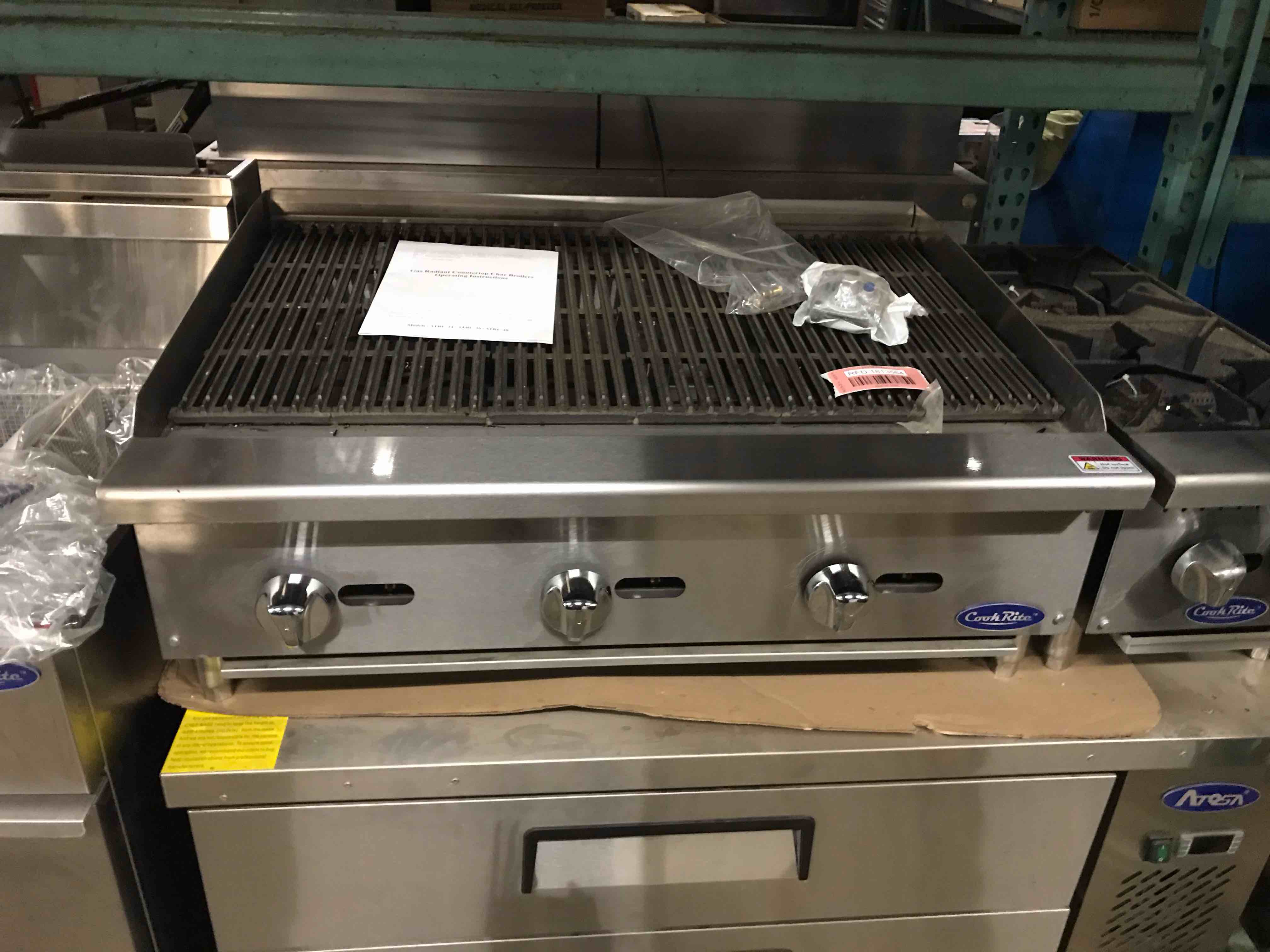 CookRite 36” Radiant Charbroiler