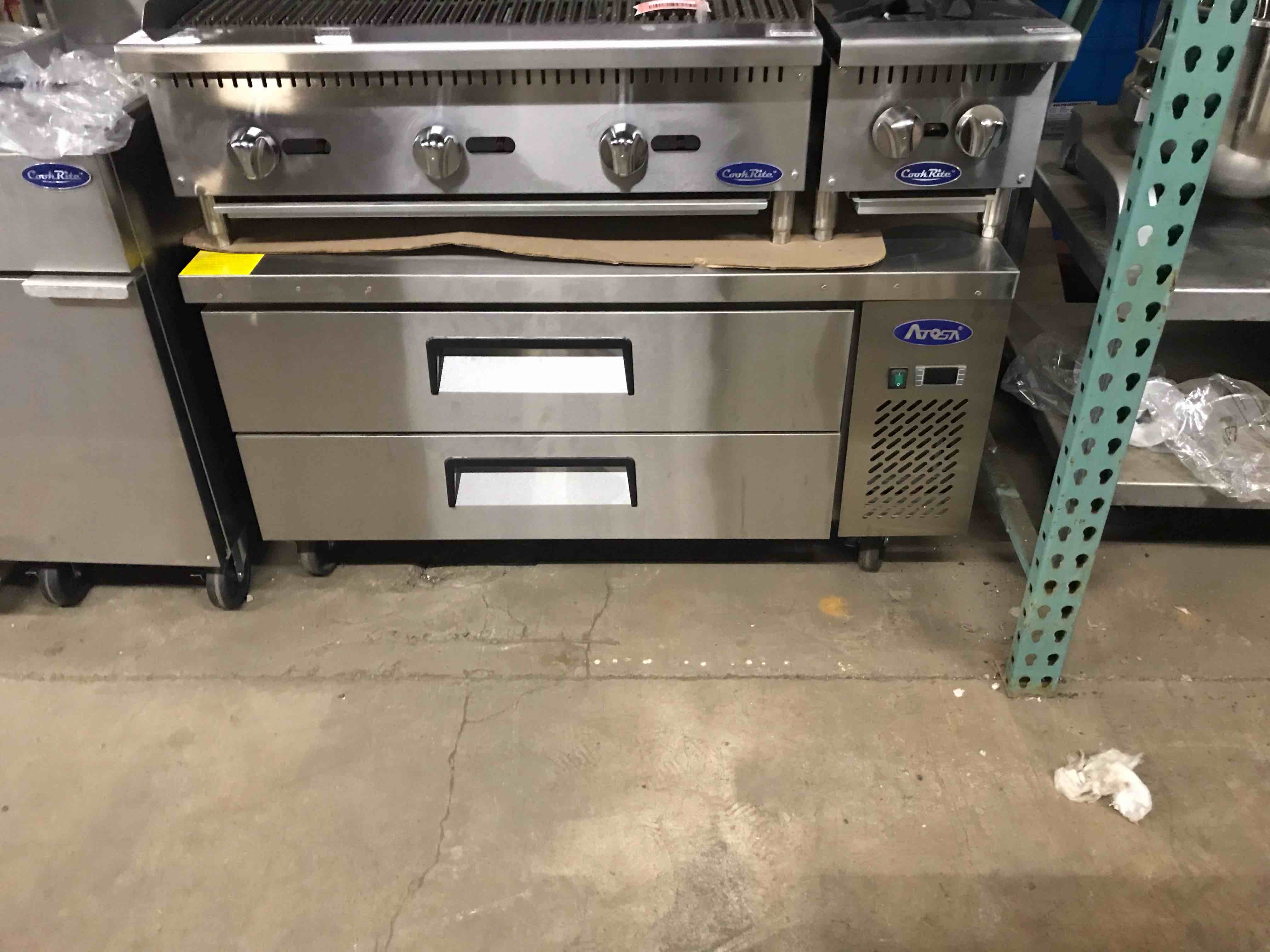 Atosa 48” Refrigerated Chef Base