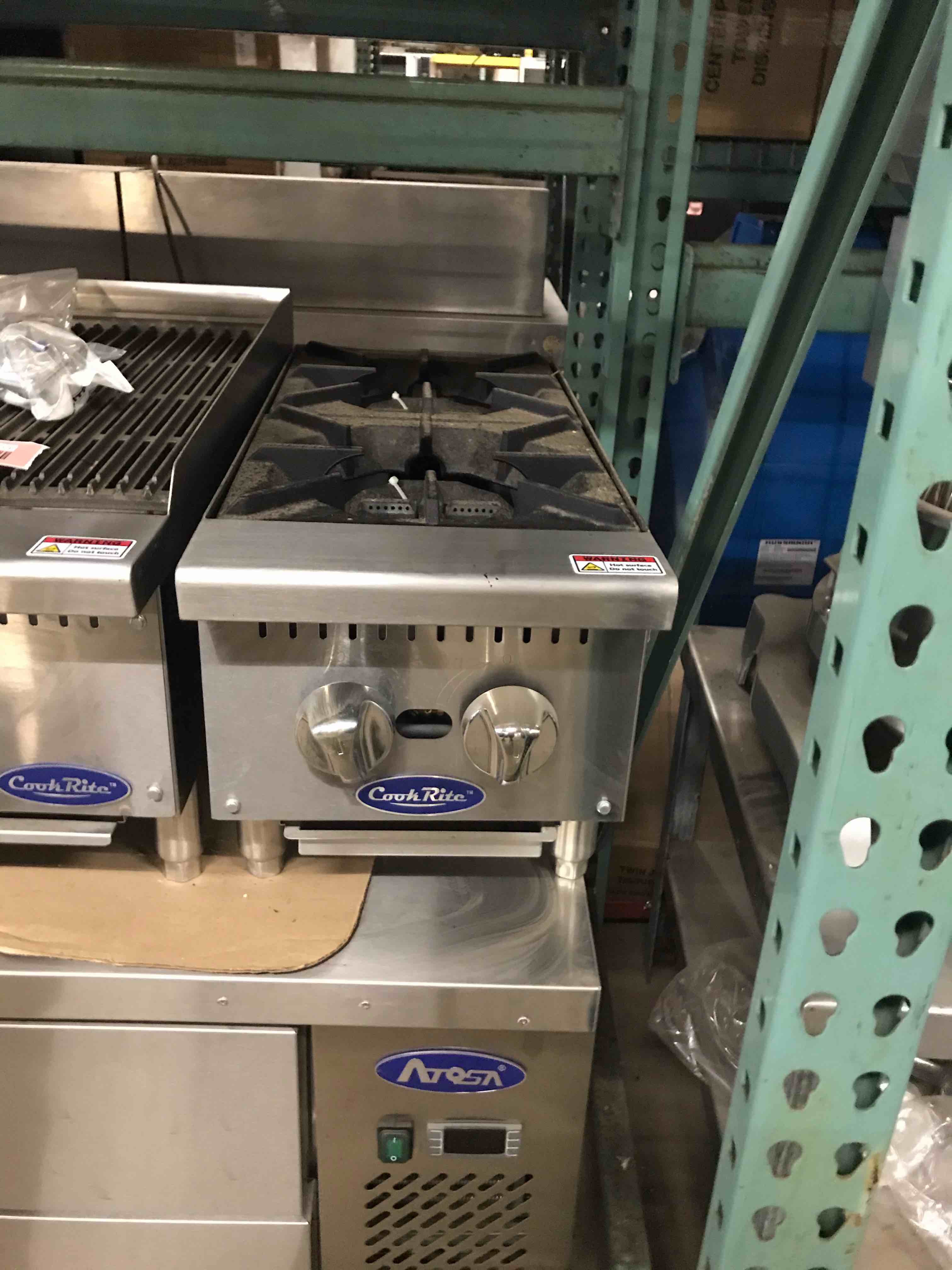 CookRite 12” (2 Burner) Counter Top Range