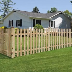 ( as it is) 1/2-inch x 3-1/2-inch x 4-foot Deluxe Dog Ear and Blank Picket Fence Panels( damaged pieces)