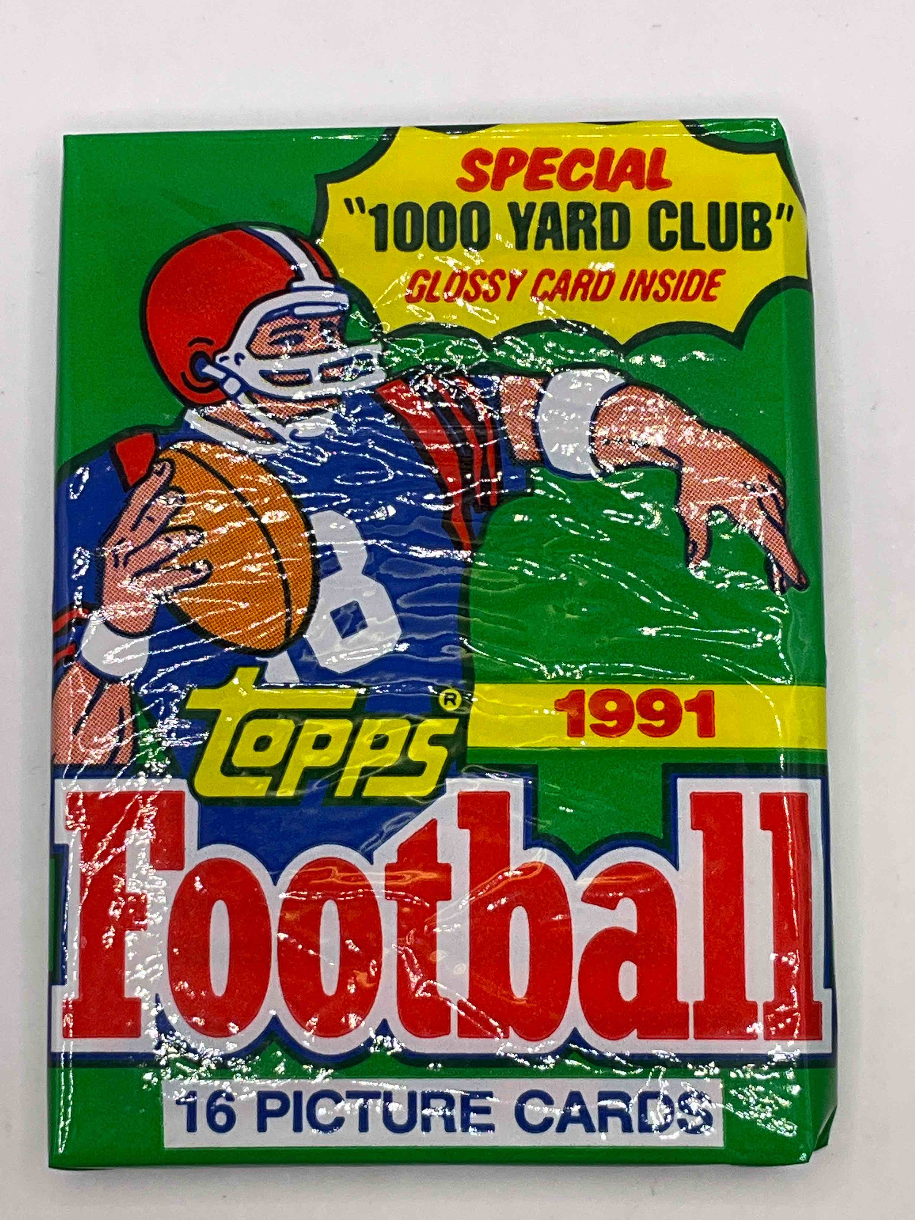 1991 Topps Football Unopened Packs, Direct From Original Box! Look For Valuable Emmitt Smith, Joe Montana & Jerry Rice Cards!  