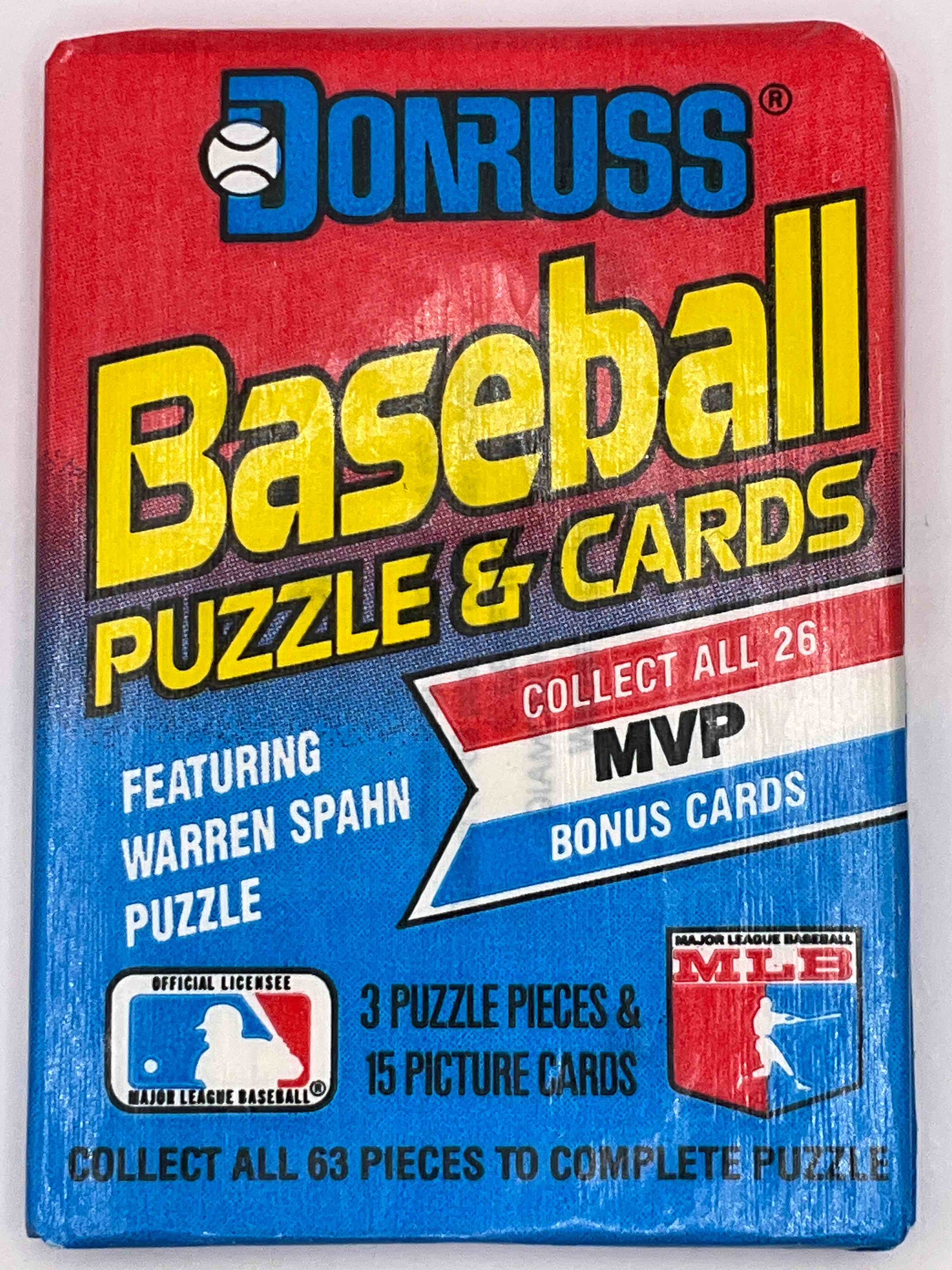 1989 Donruss Baseball Unopened Wax Packs! Direct From Original Box! Look For Valuable Ken Griffey Jr. & Randy Johnson Rookie Cards!